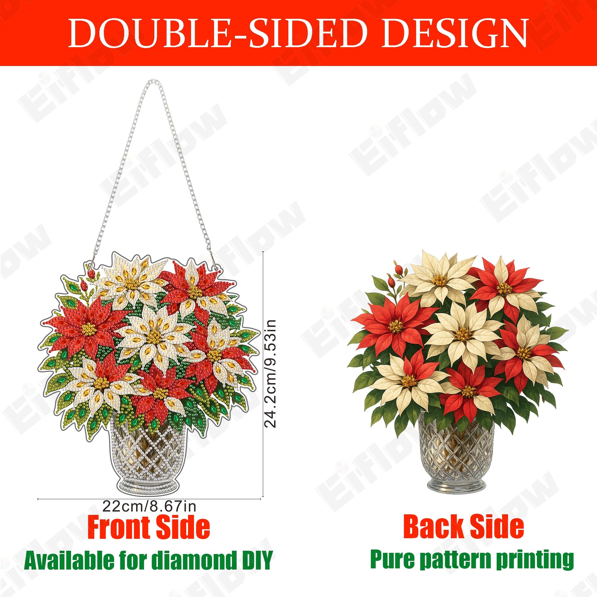 Hanging Pendant, Christmas Flower