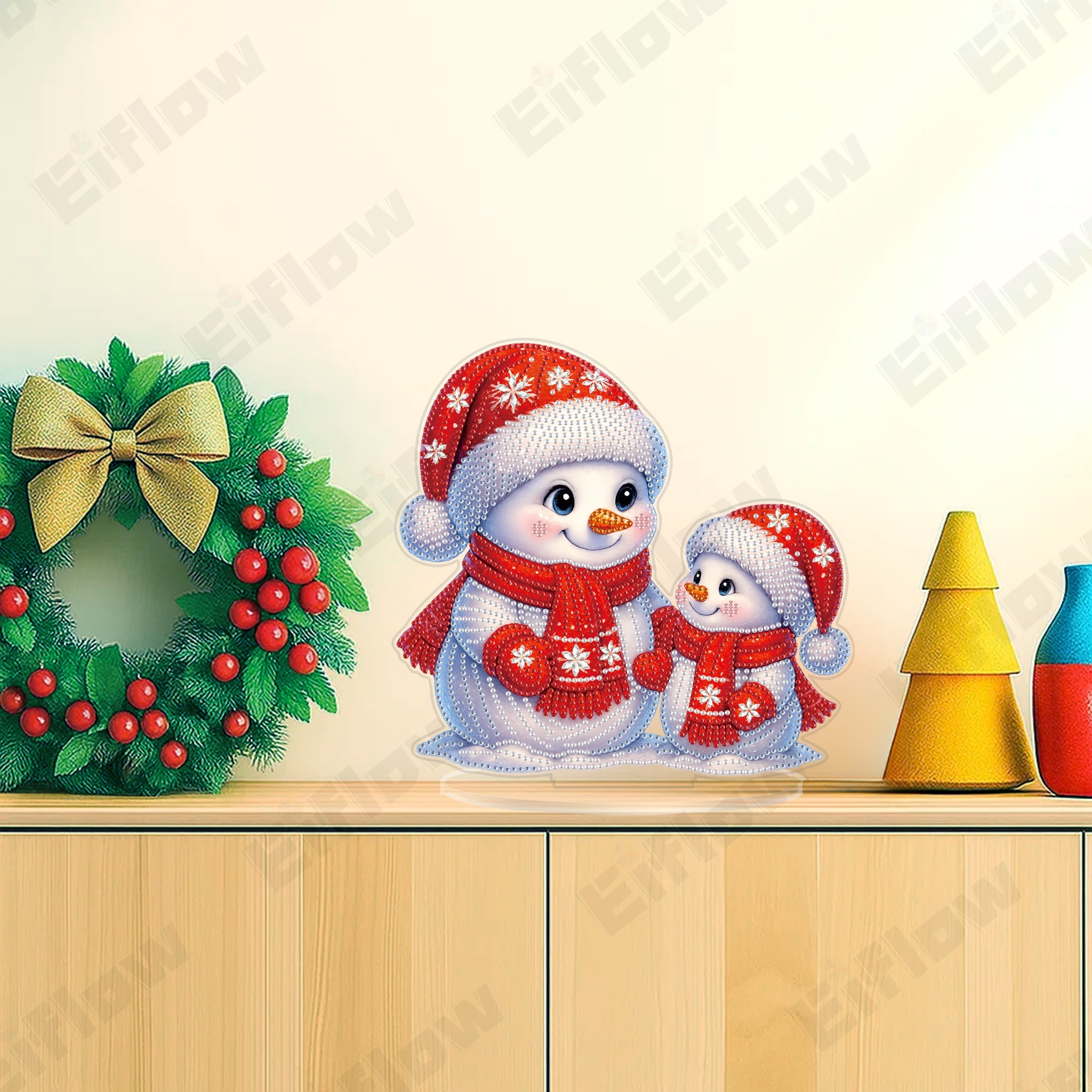 Tabletop Ornament, Christmas Snowman