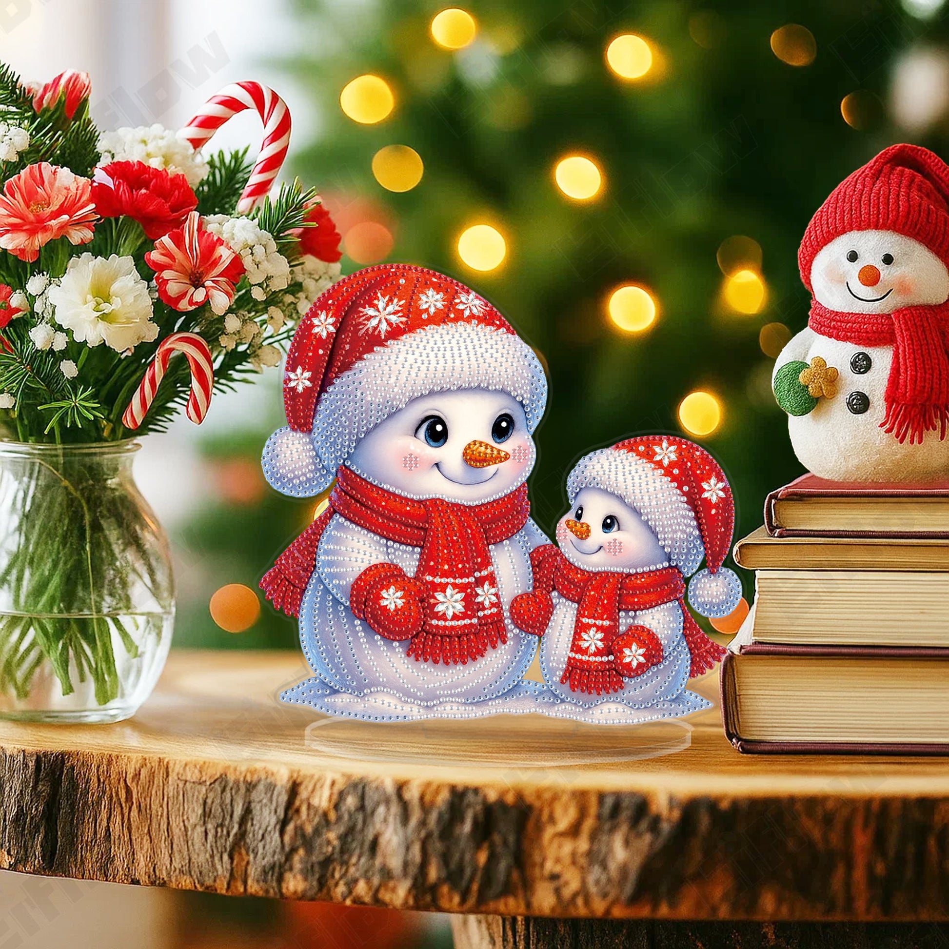 Tabletop Ornament, Christmas Snowman