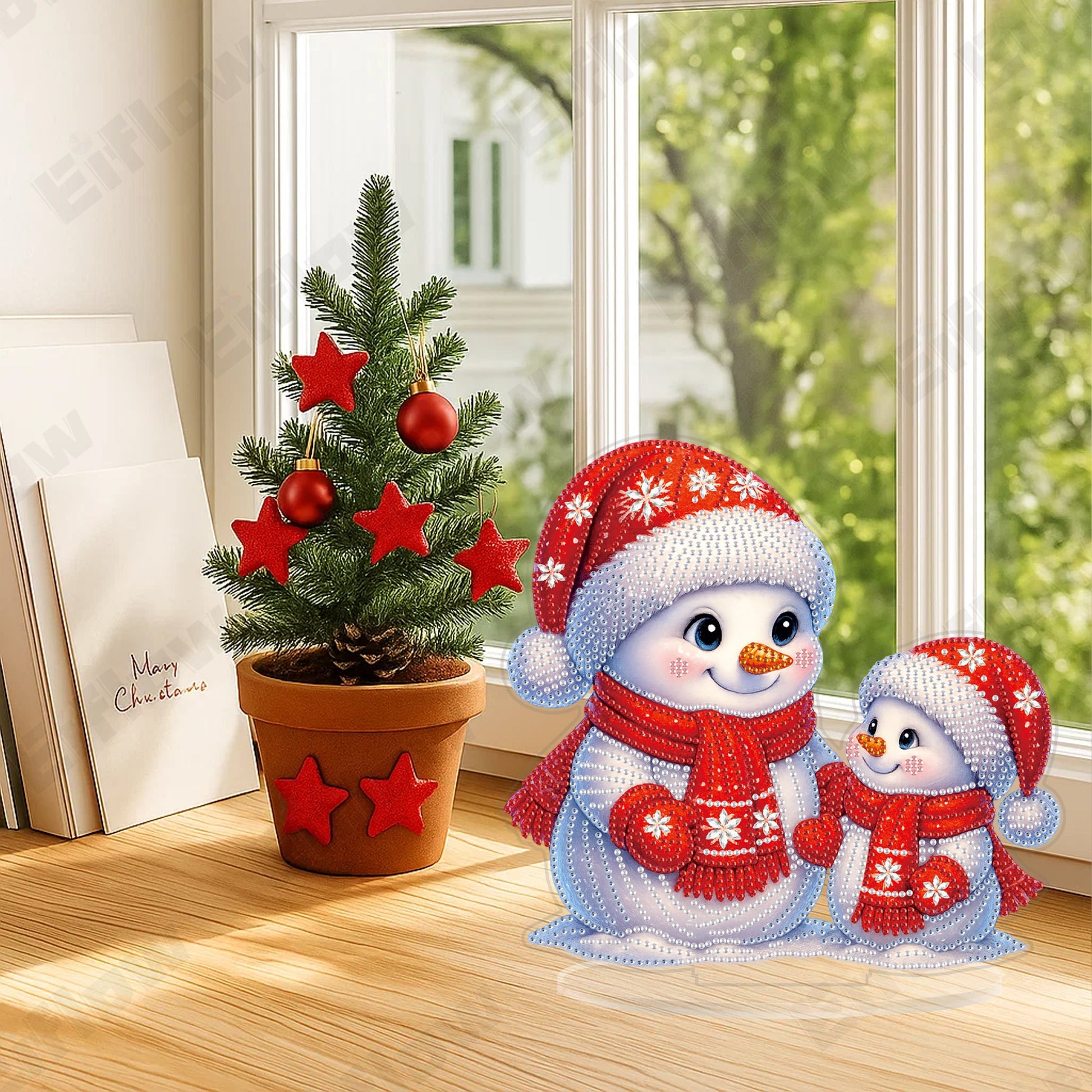 Tabletop Ornament, Christmas Snowman