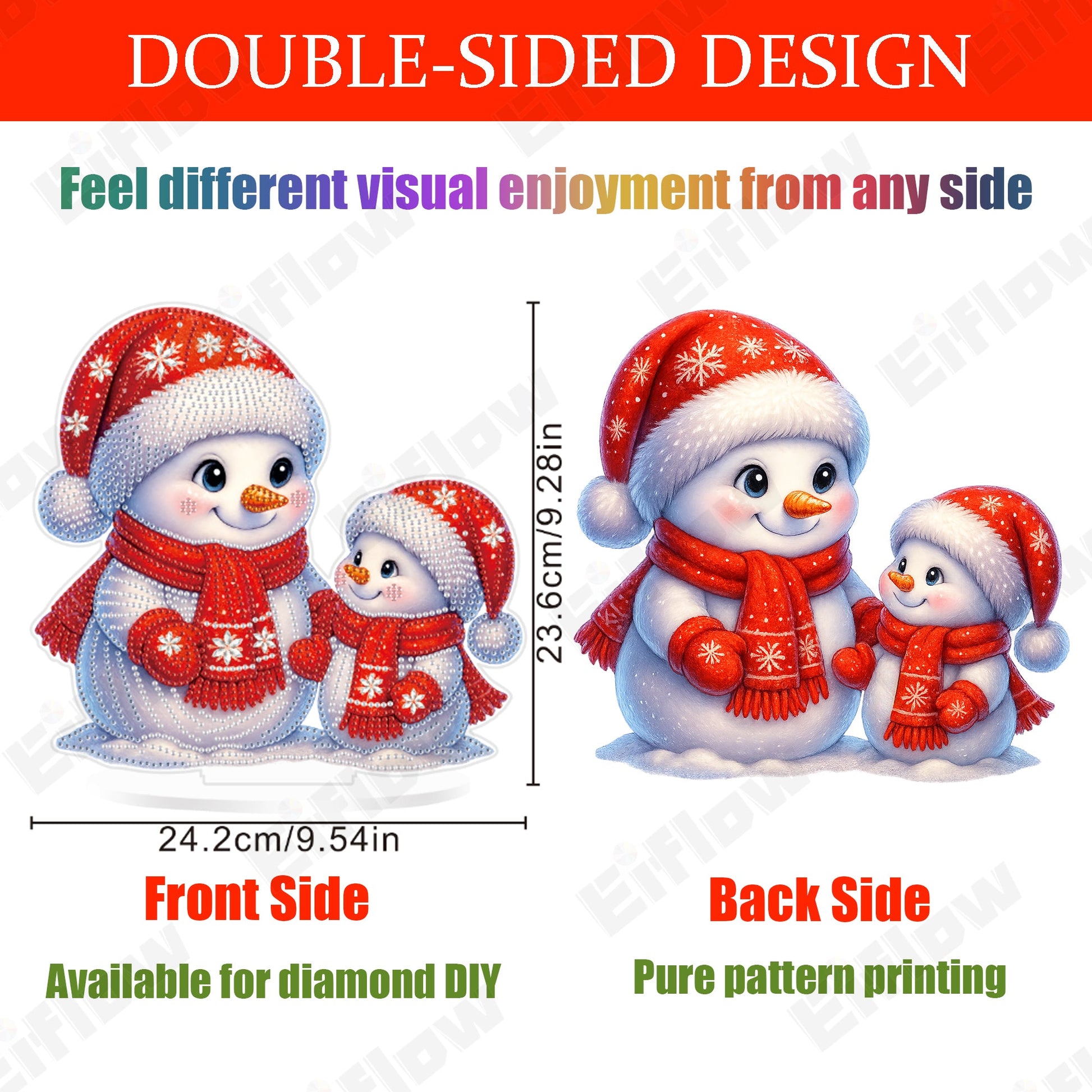 Tabletop Ornament, Christmas Snowman