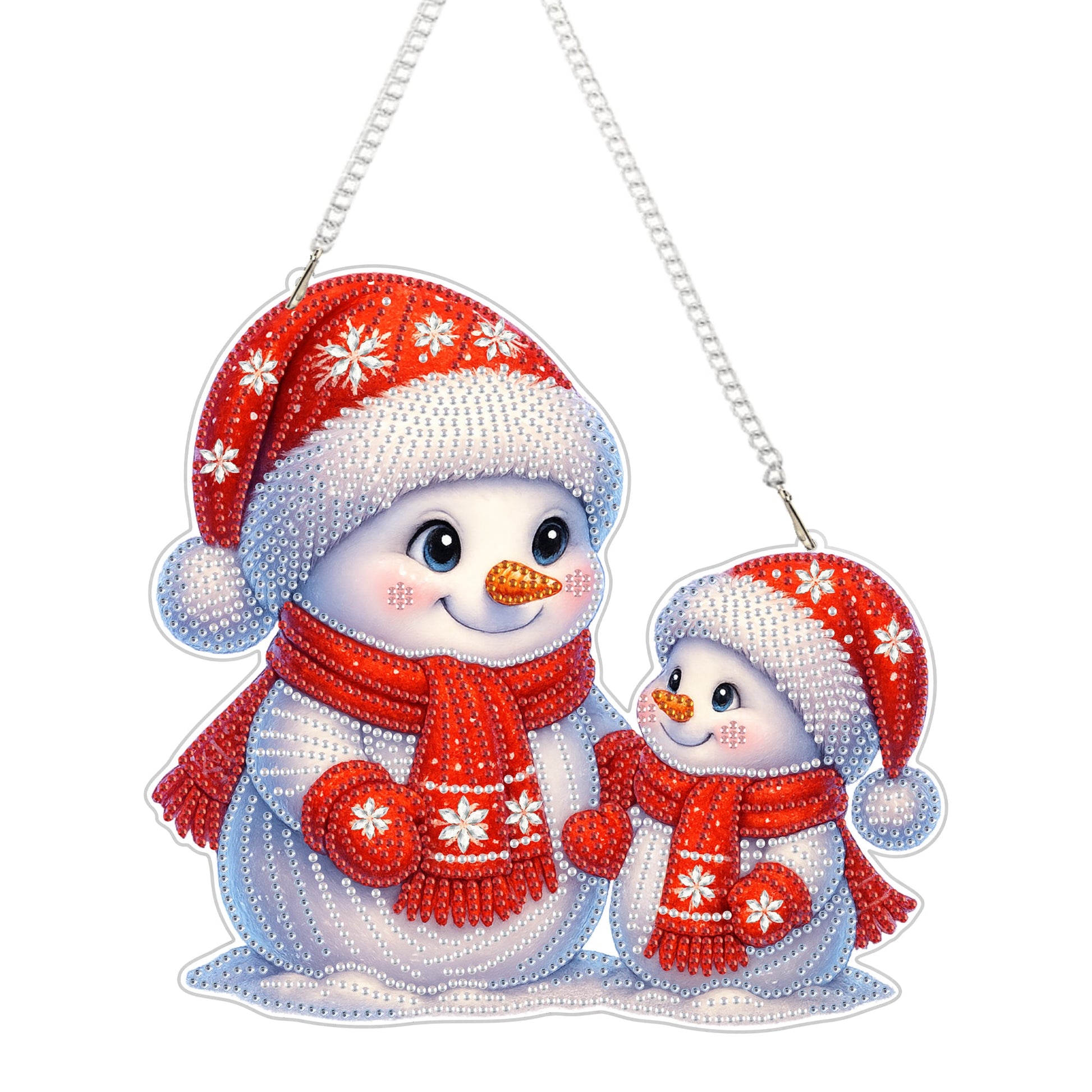 Hanging Pendant, Christmas Snowman