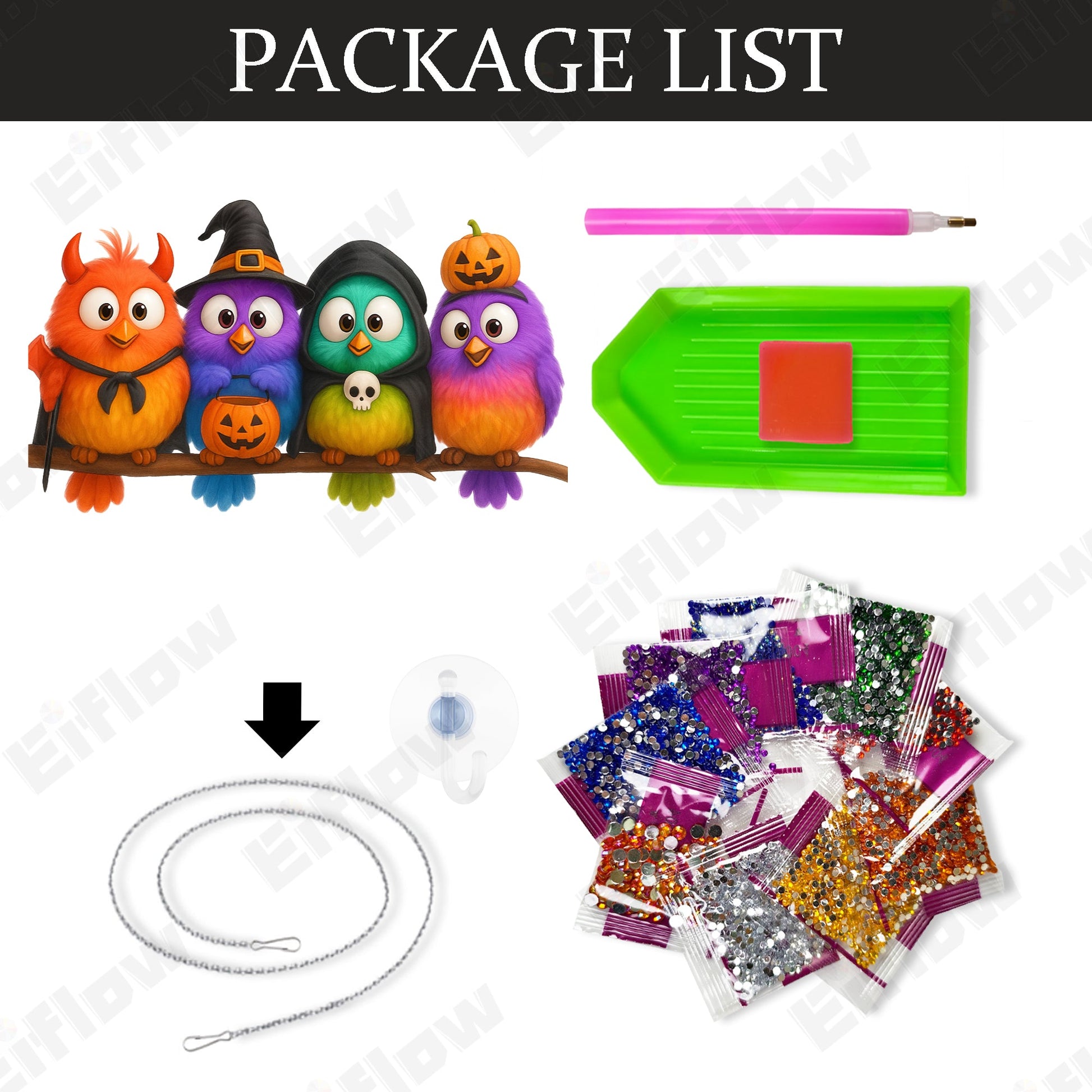 Halloween Candy Bird - Hanging