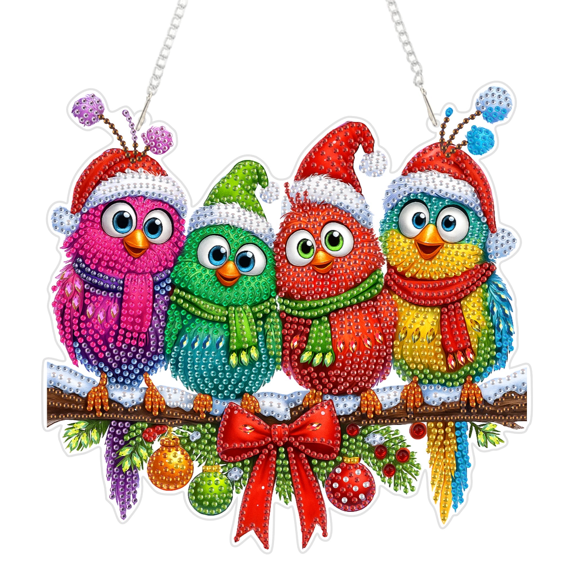 Christmas Funny Bird