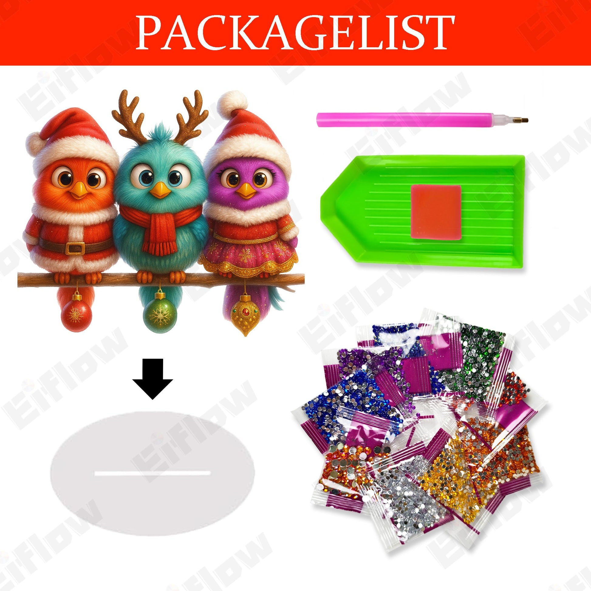 Christmas Birds - Tabletop