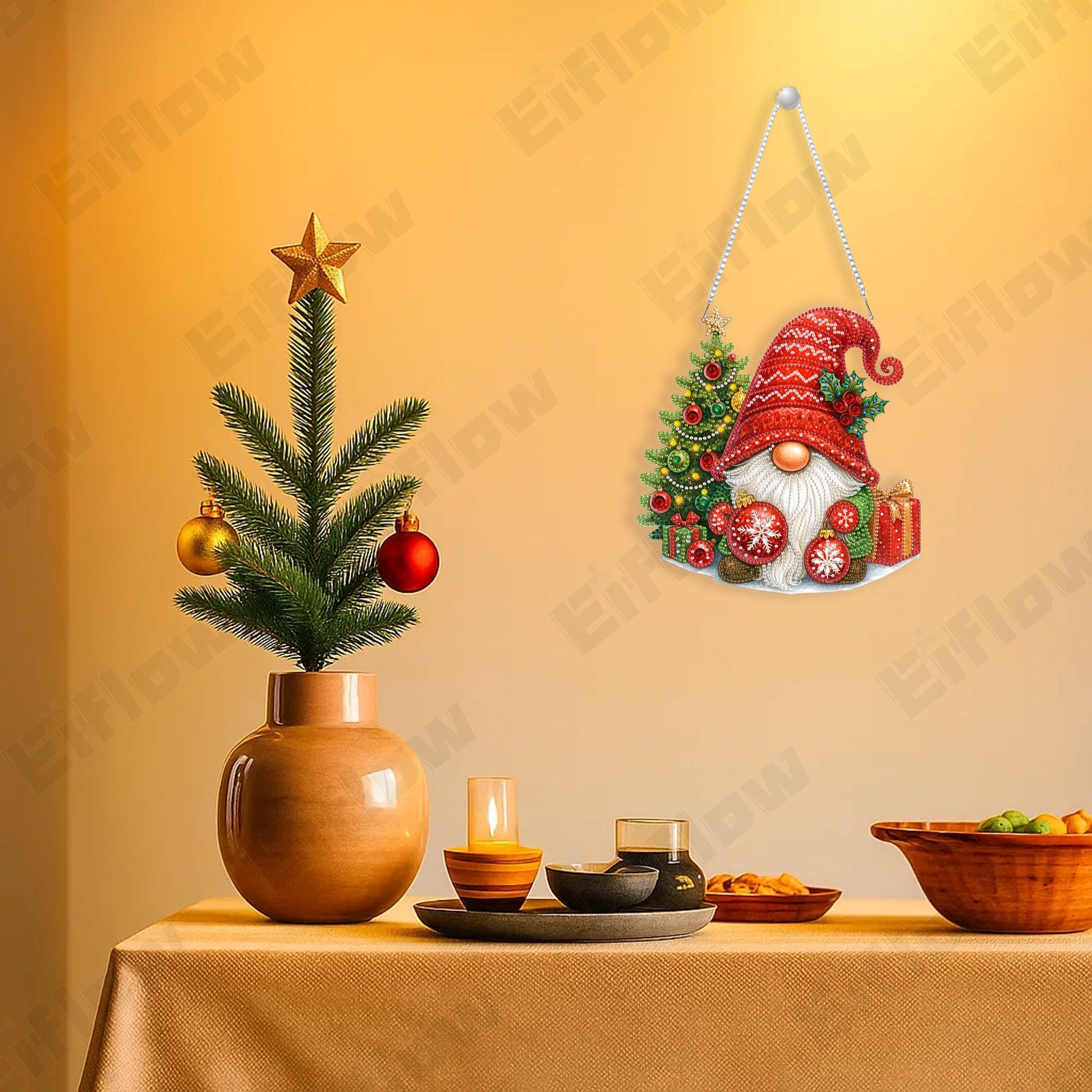 Gnome's Happy - Hanging