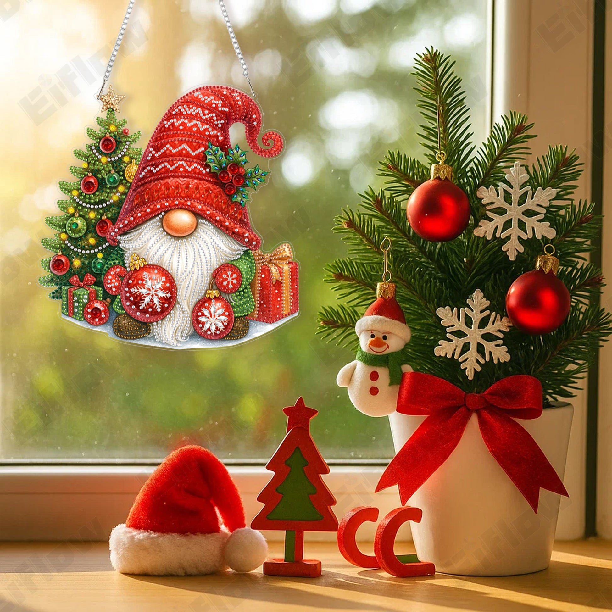 Gnome's Happy - Hanging