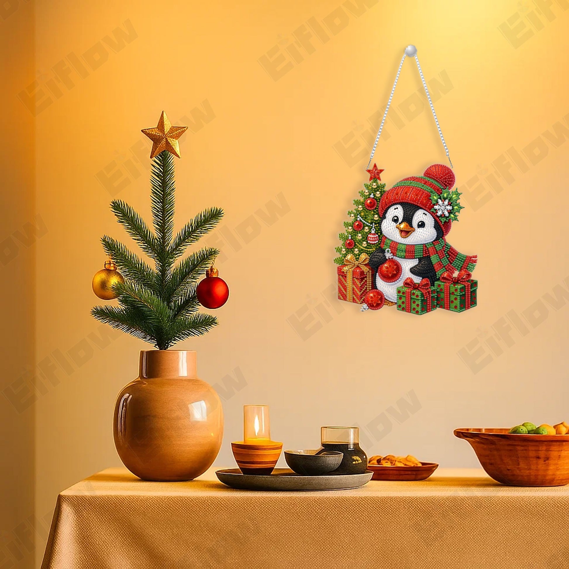 Happy Penguin - Hanging