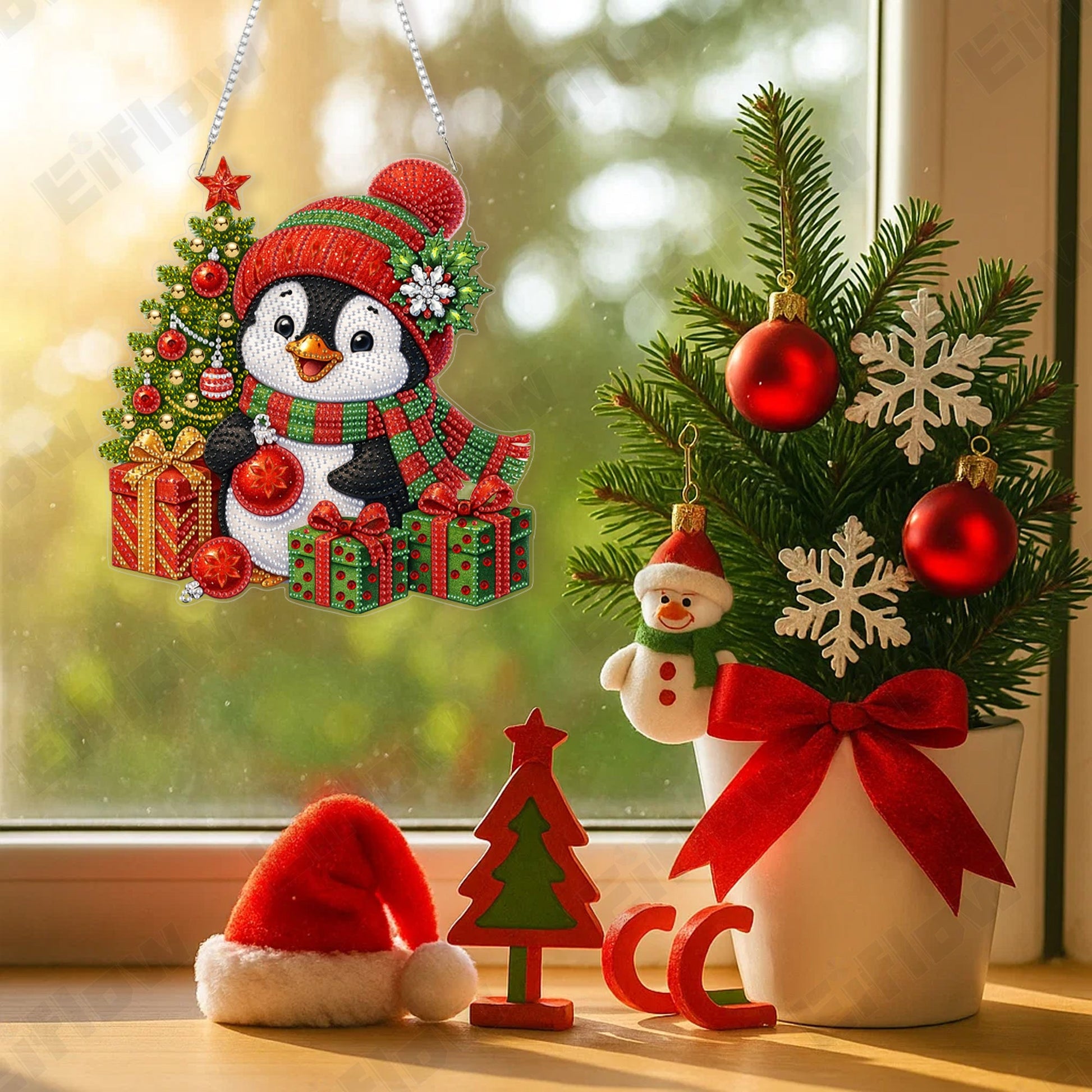 Happy Penguin - Hanging