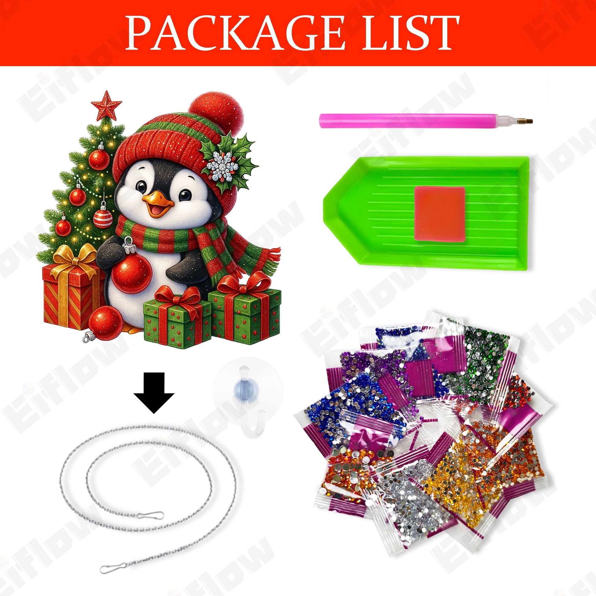 Happy Penguin - Hanging