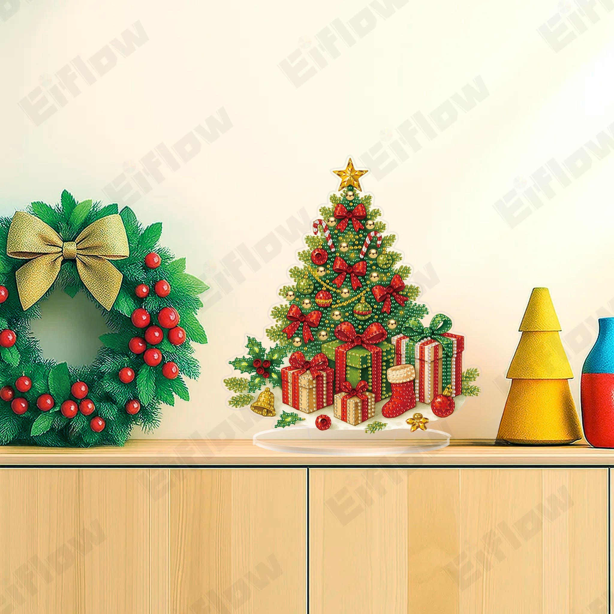 Christmas Tree with Gifts - Tabletop
