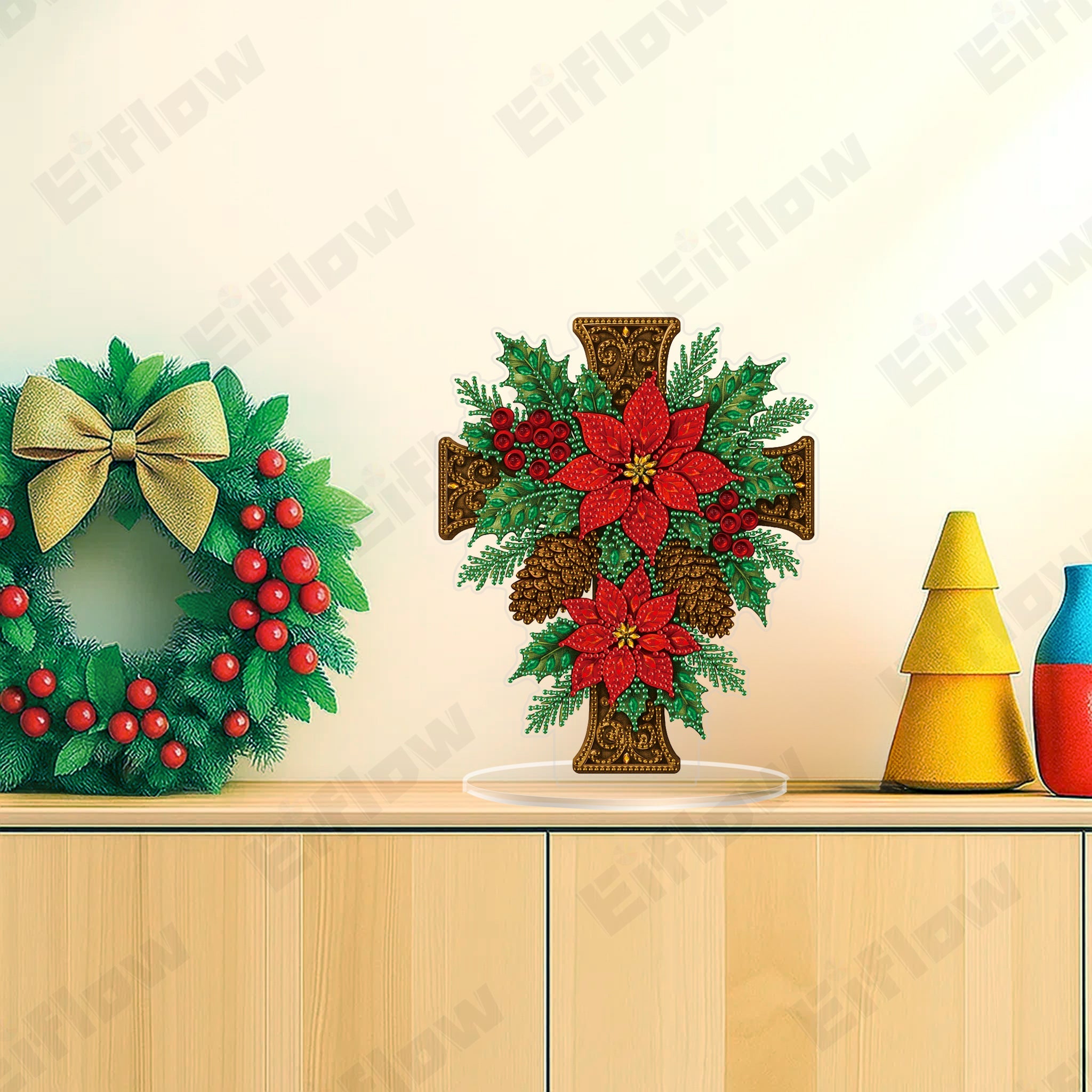 Christmas Cross - Tabletop