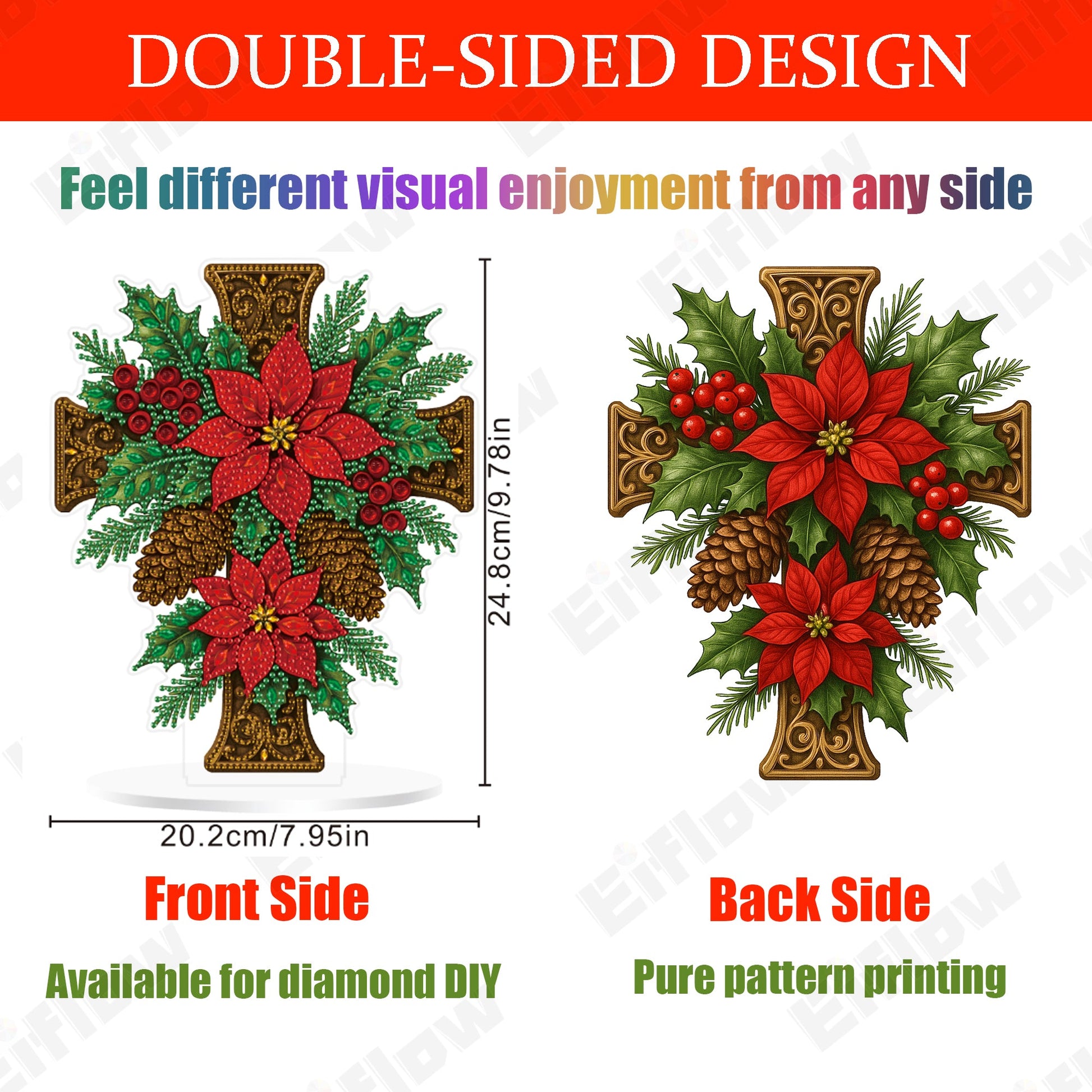 Christmas Cross - Tabletop