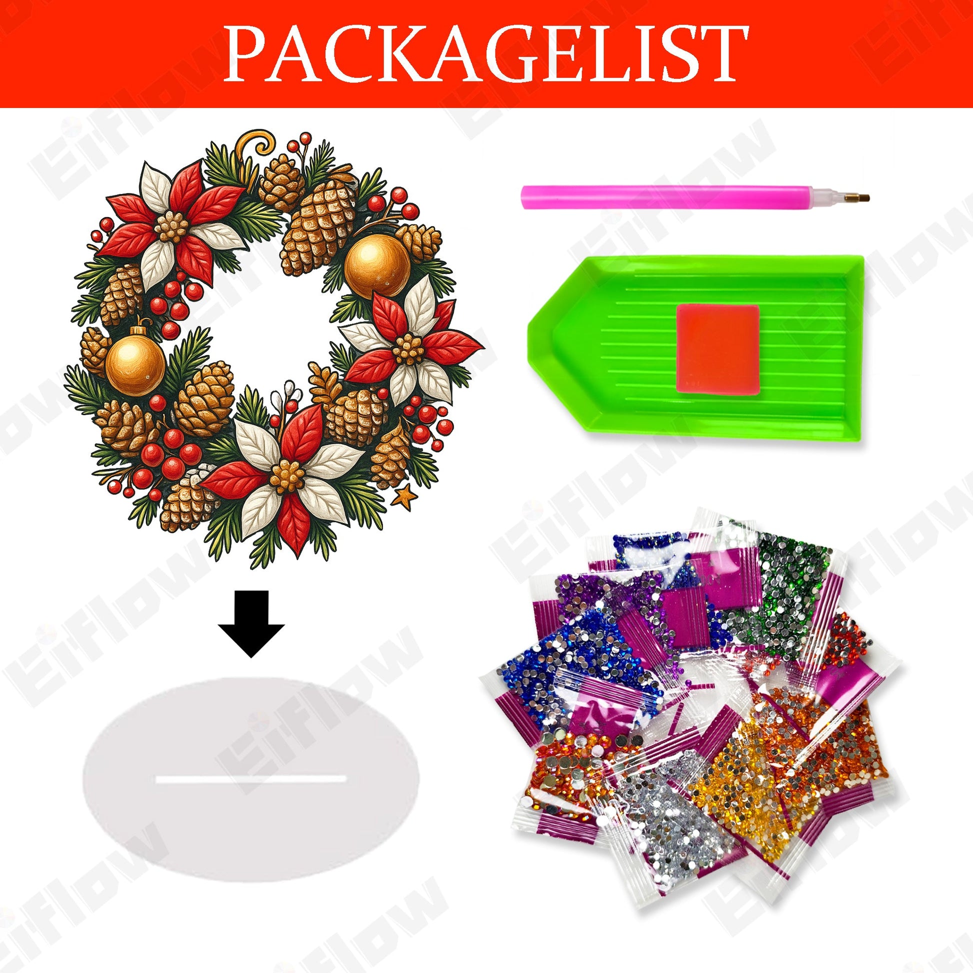 Christmas Wreath - Tabletop