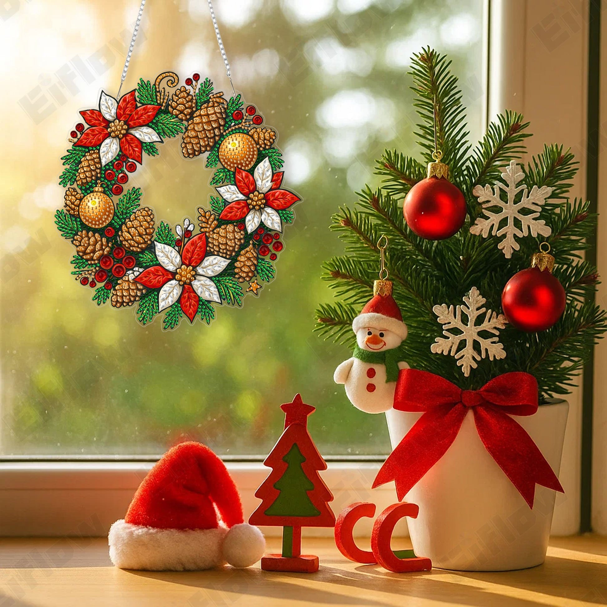 Christmas Wreath - Hanging