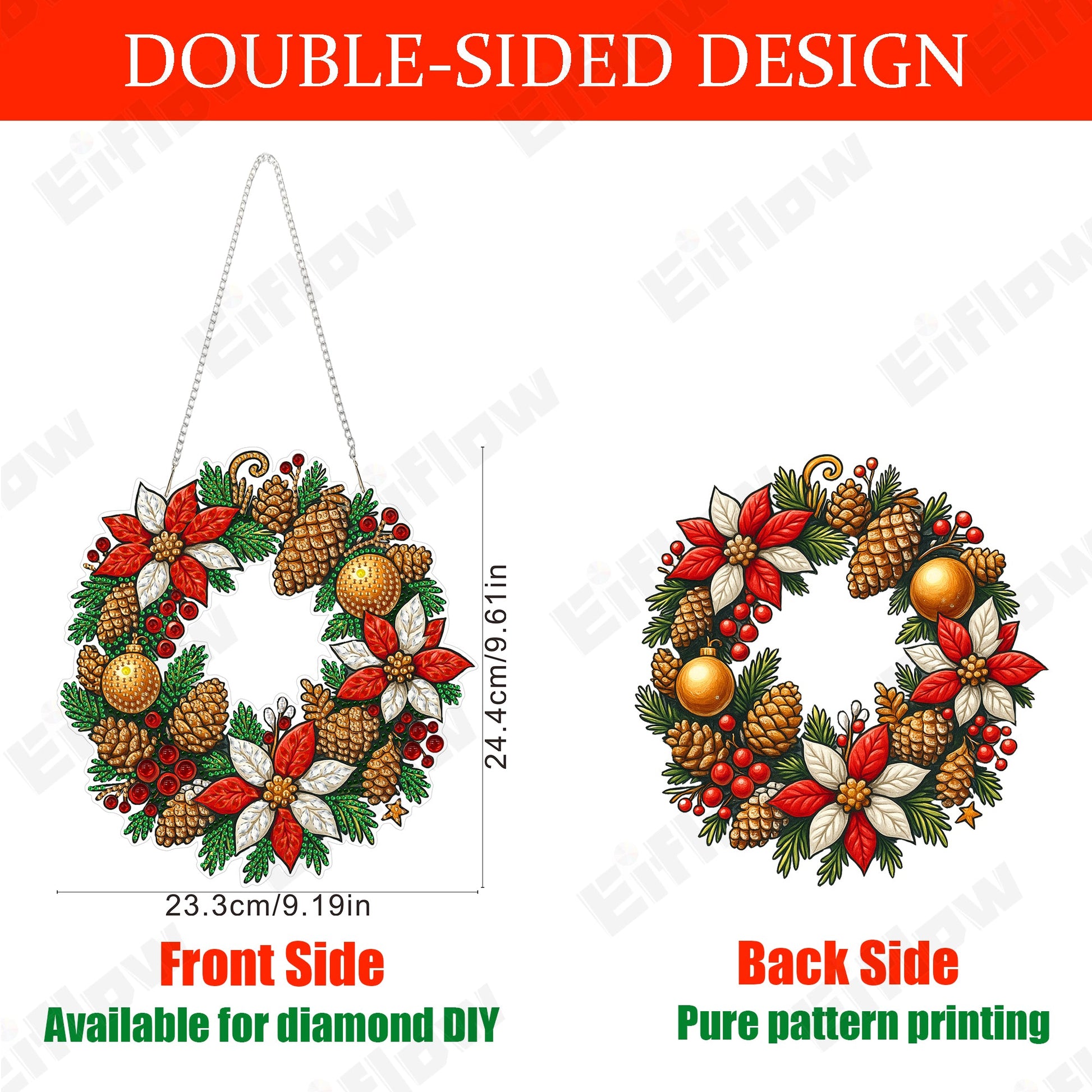 Christmas Wreath - Hanging
