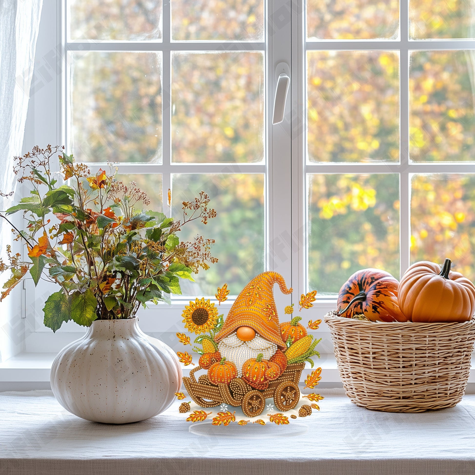Gnome and Pumpkin