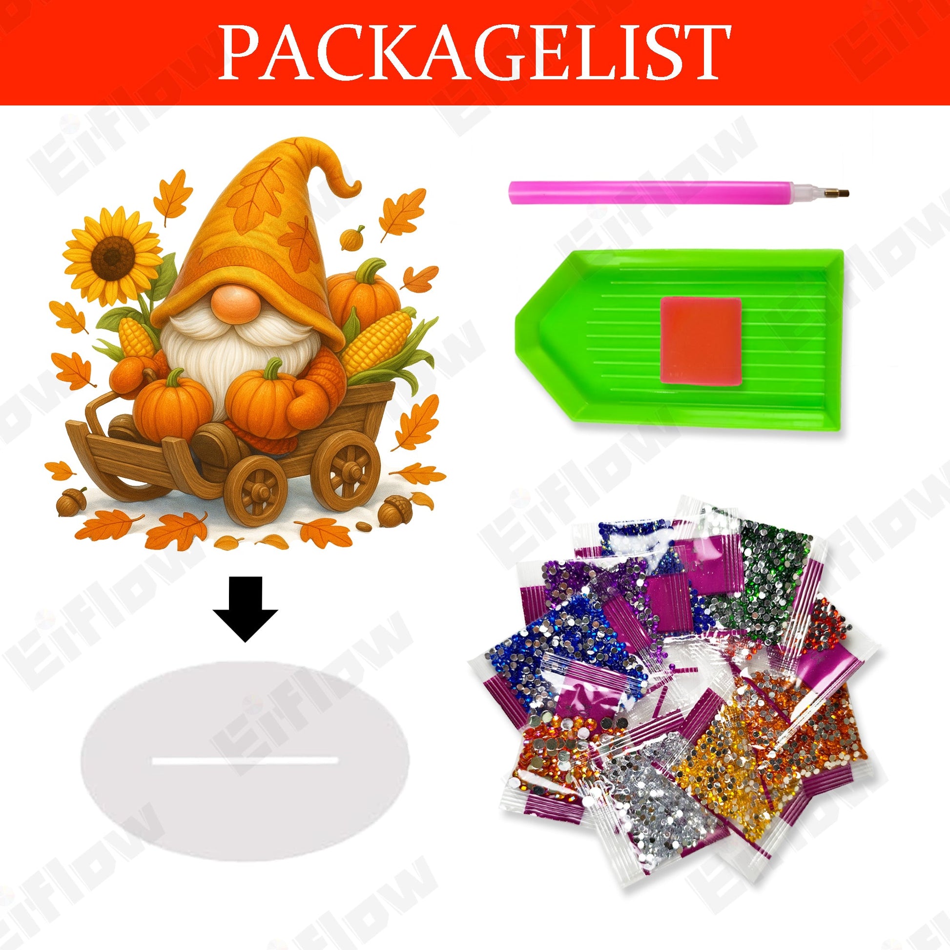 Gnome and Pumpkin