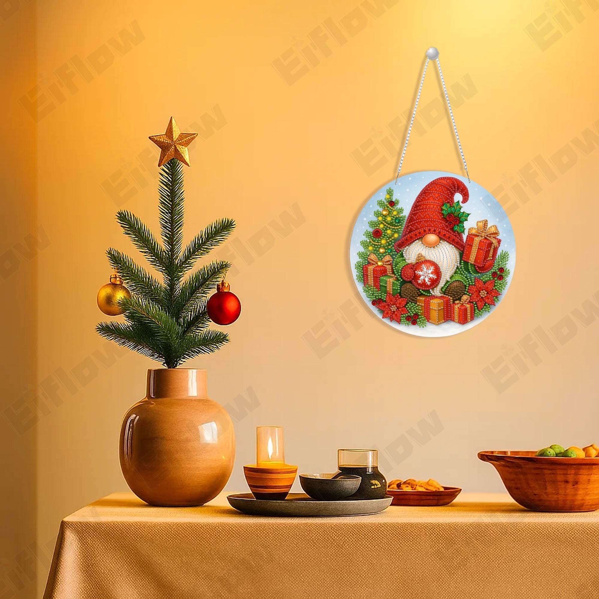 Christmas Gnome - Hanging