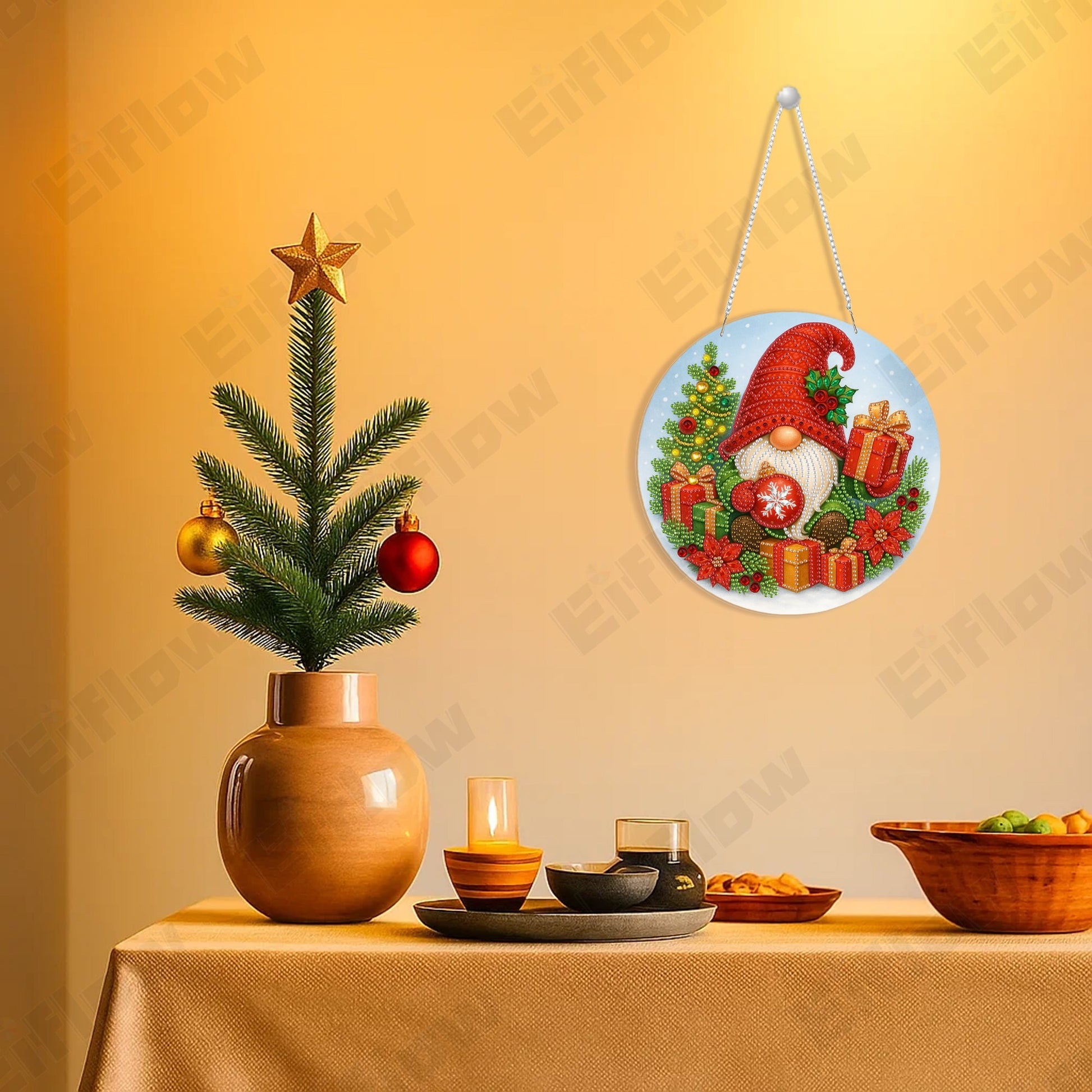 Christmas Gnome - Hanging