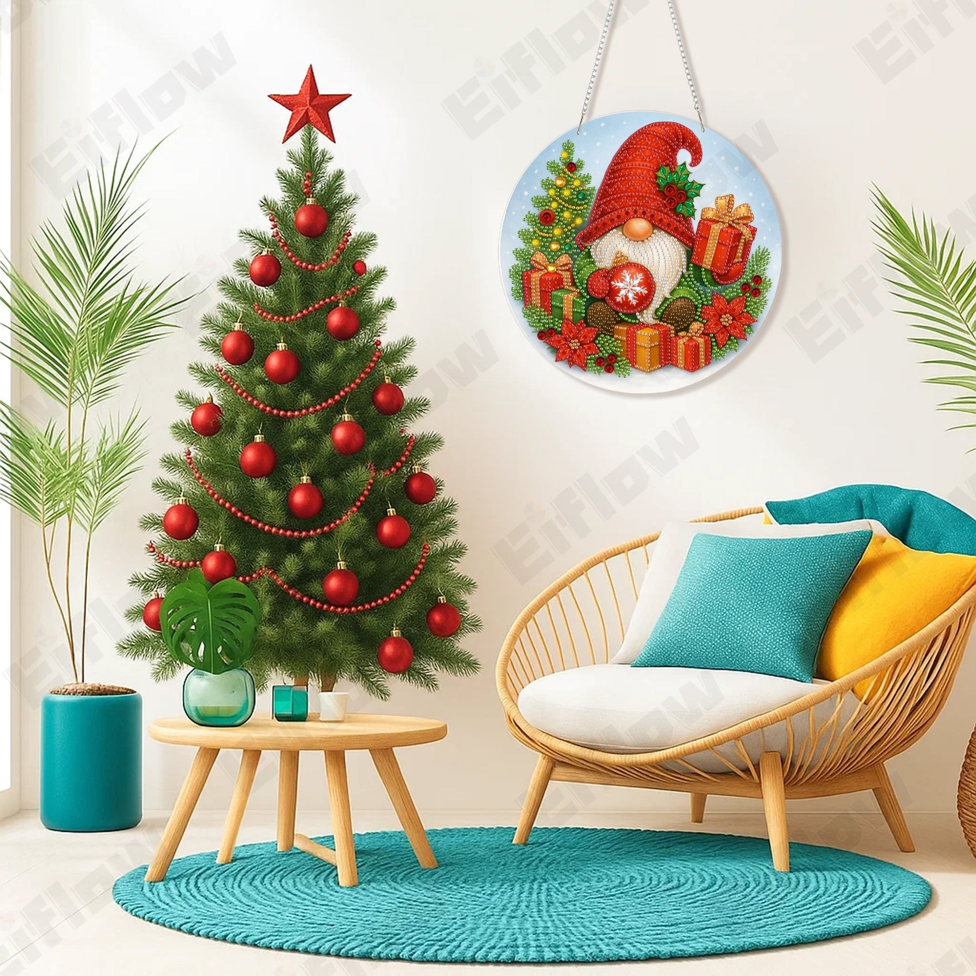 Christmas Gnome - Hanging