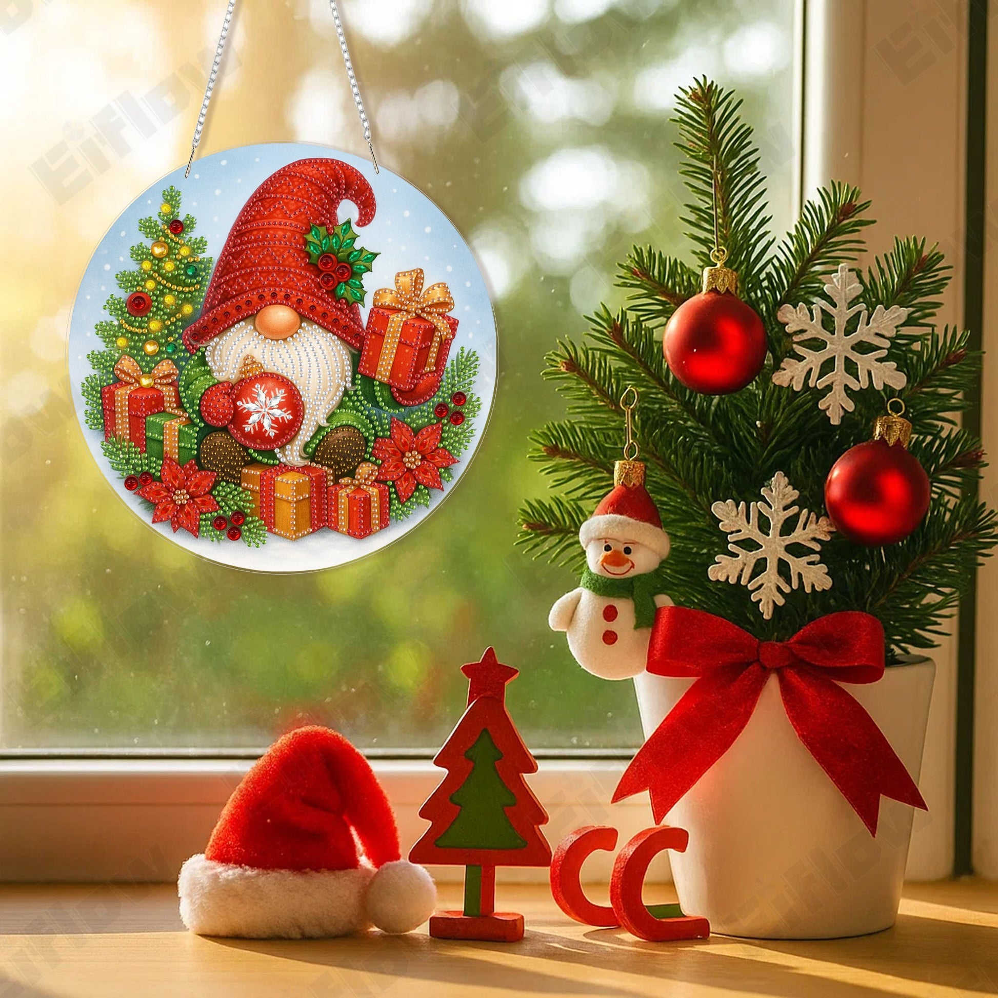 Christmas Gnome - Hanging