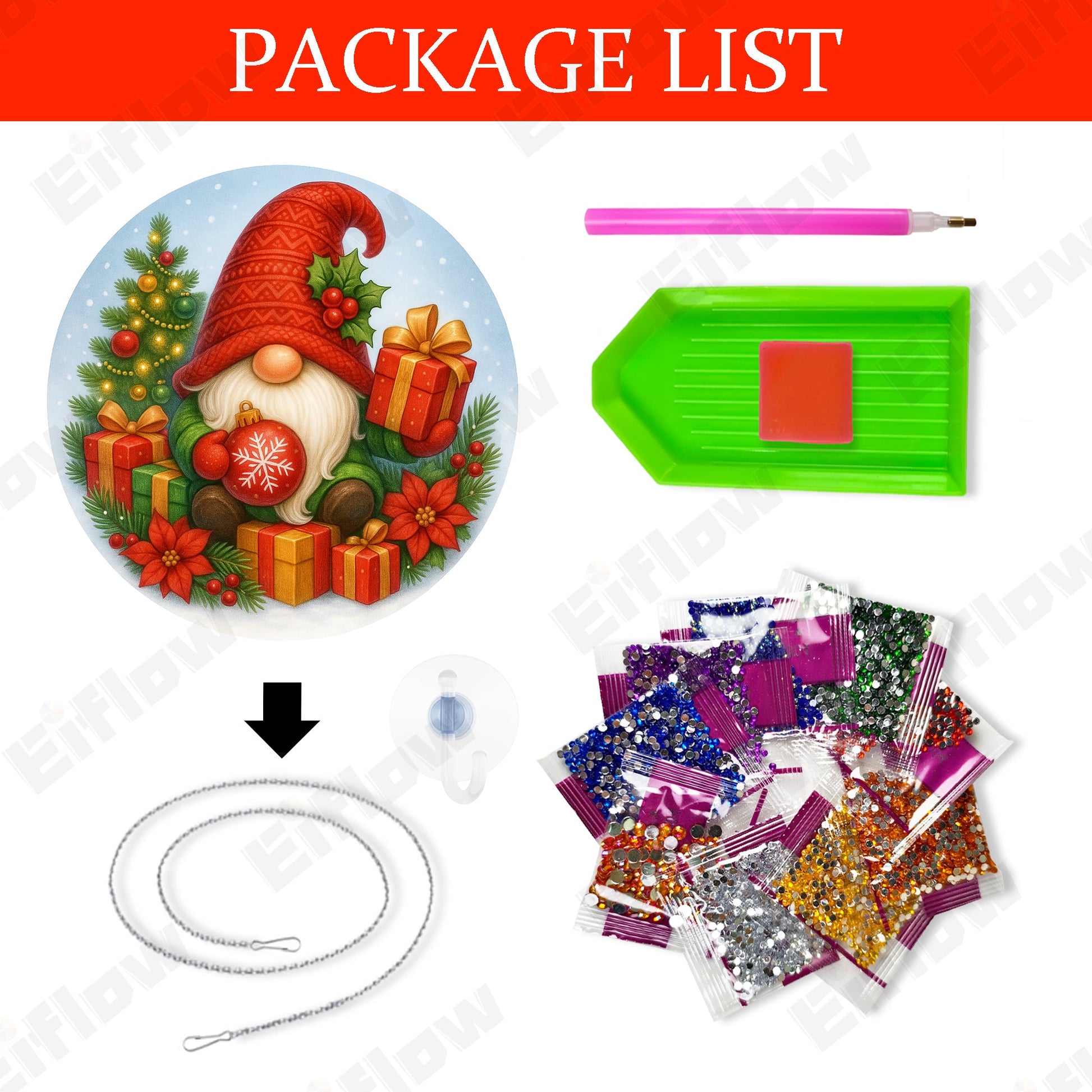 Christmas Gnome - Hanging