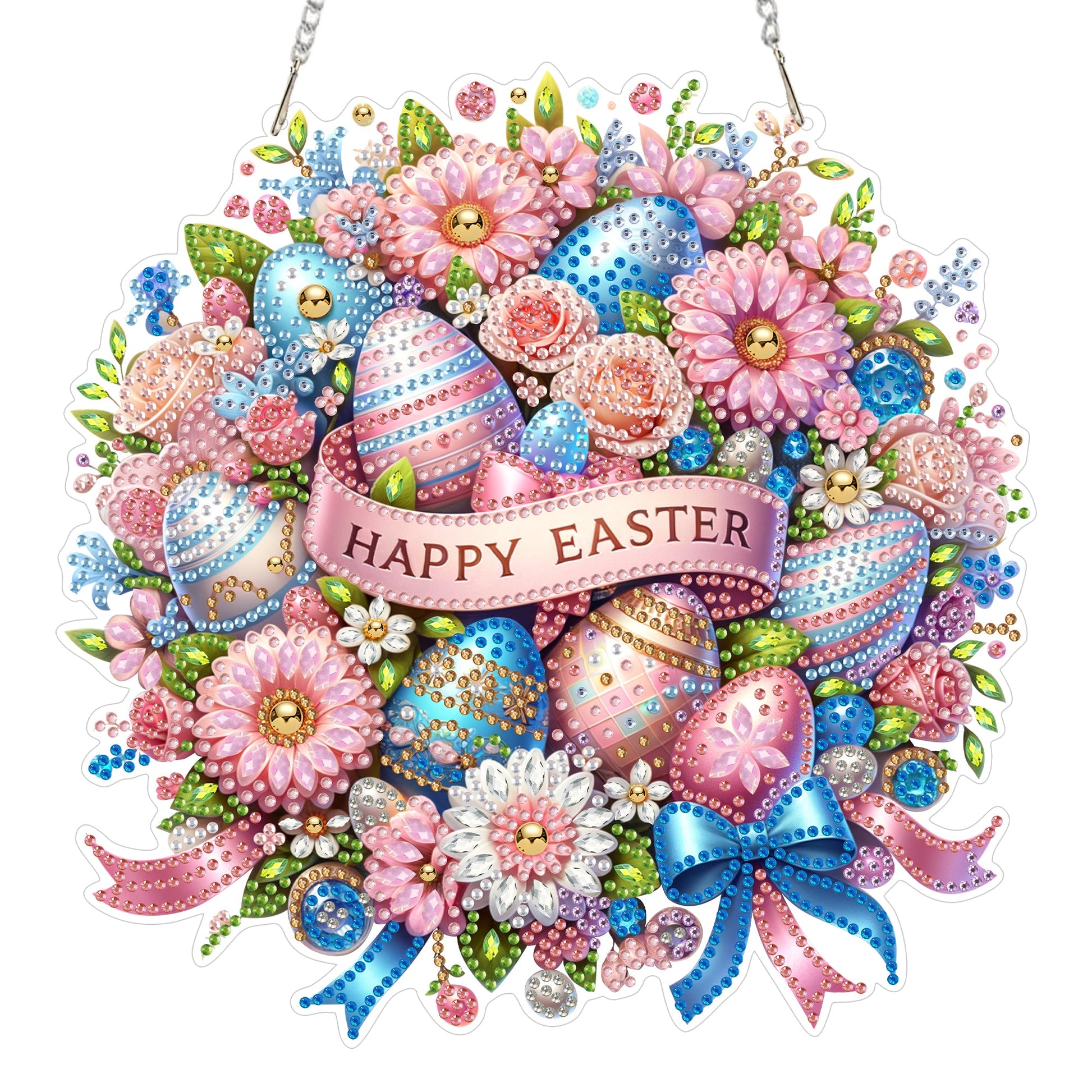 Happy Easter Wreath