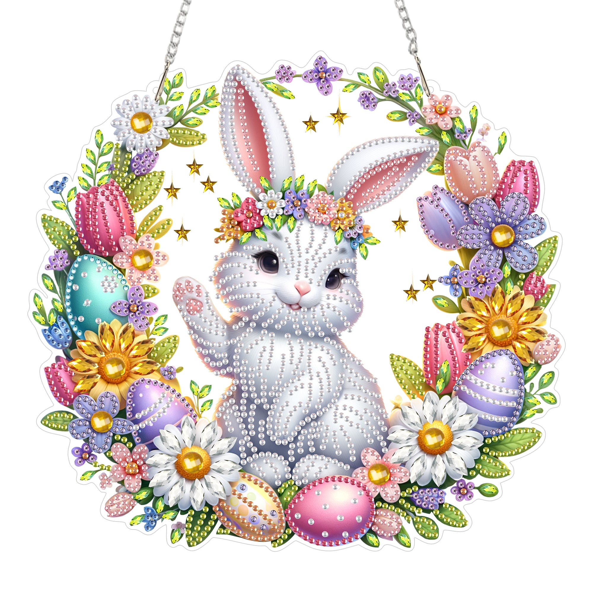 Easter Rabbit Wreath