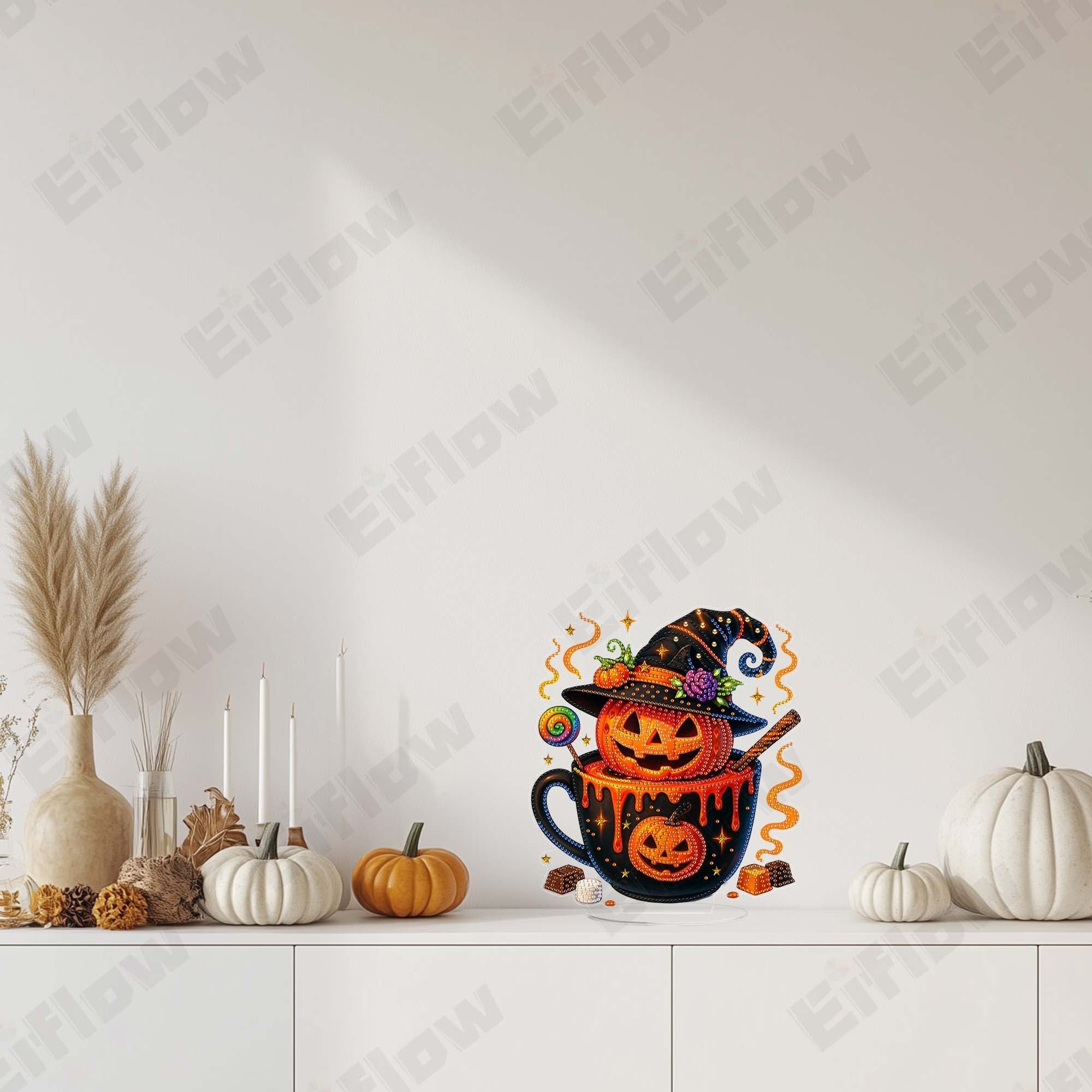Tabletop Ornament, Pumpkin Cup