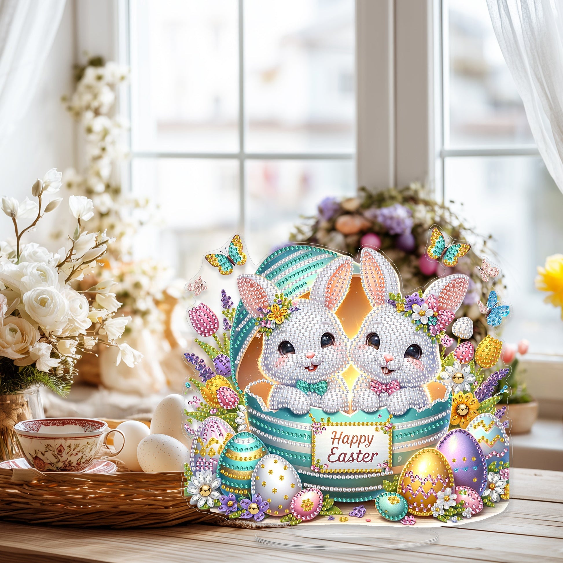 Easter Happy Rabbits