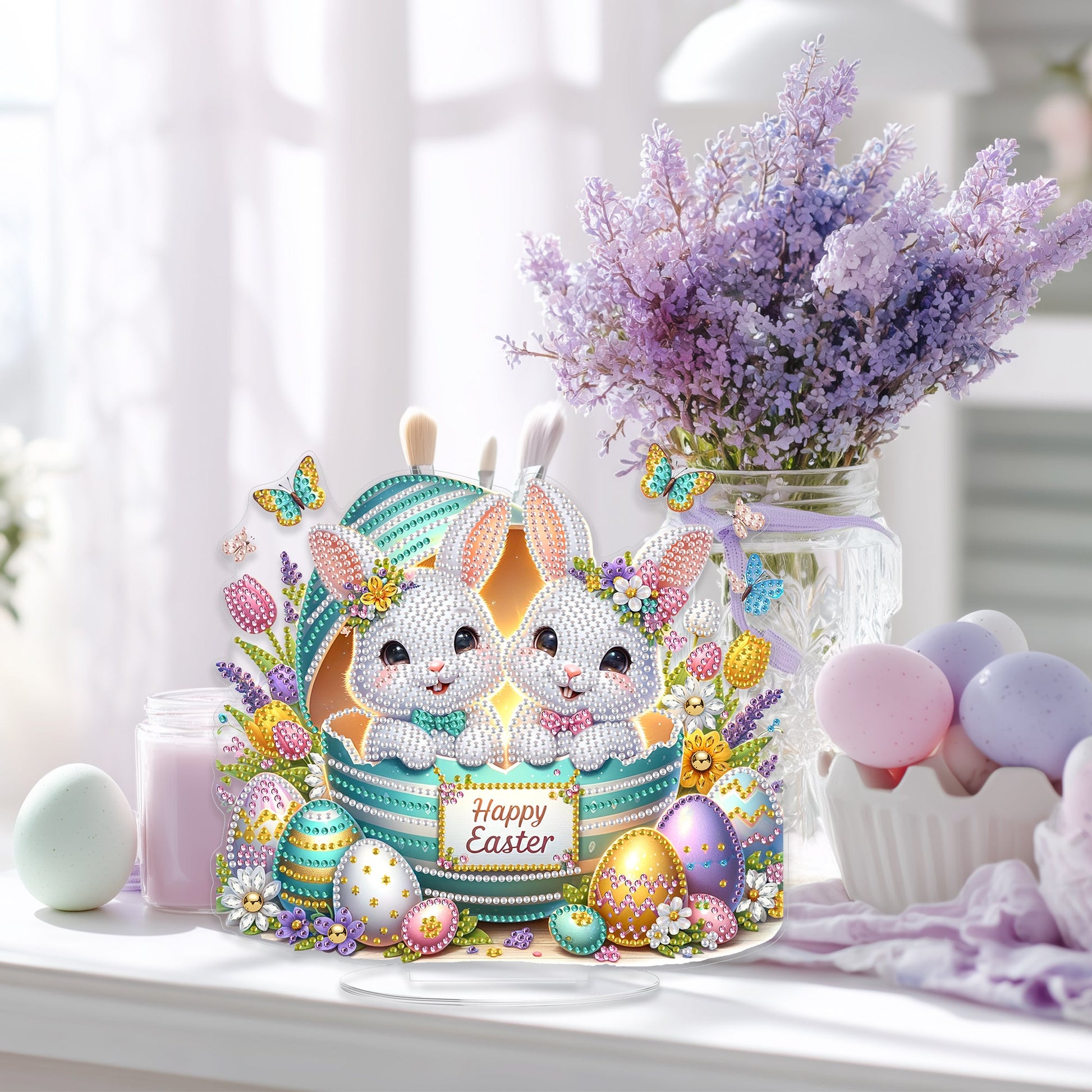 Easter Happy Rabbits