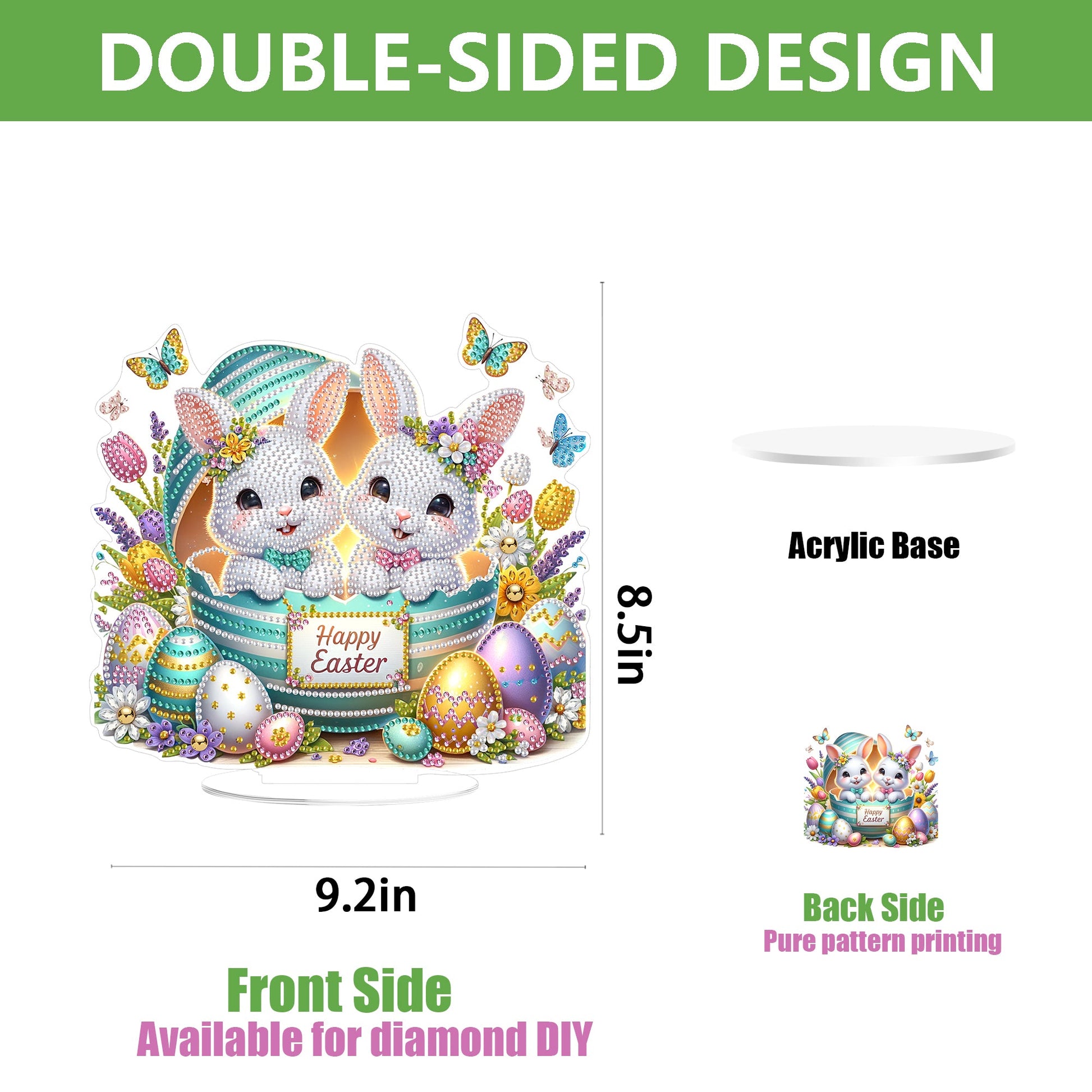 Easter Happy Rabbits