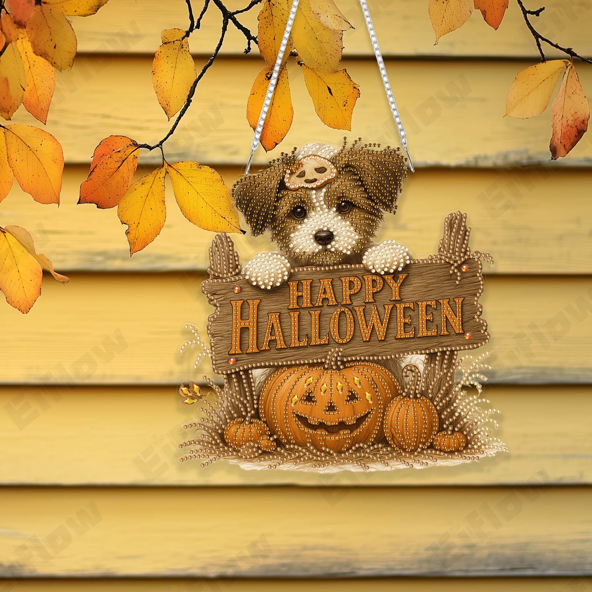 Hanging Pendant, Happy Halloween