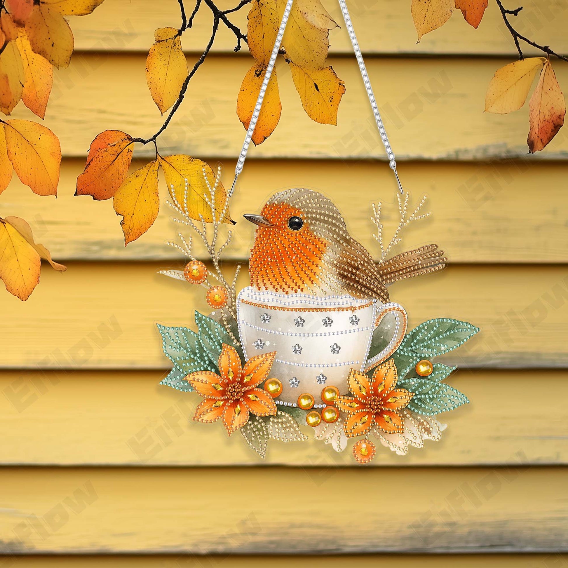 Hanging Pendant, Fall Bird