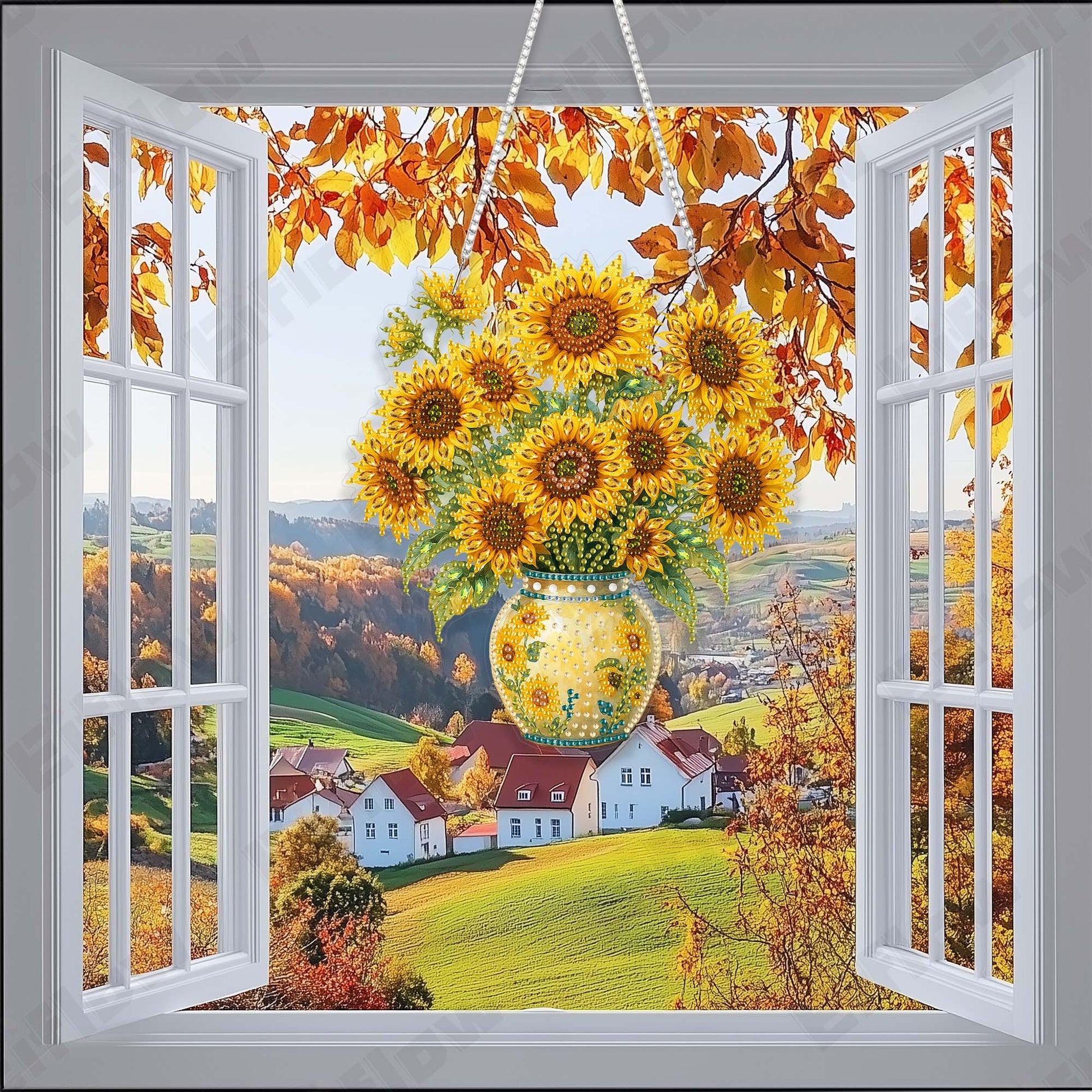 Hanging Pendant, Sunflower