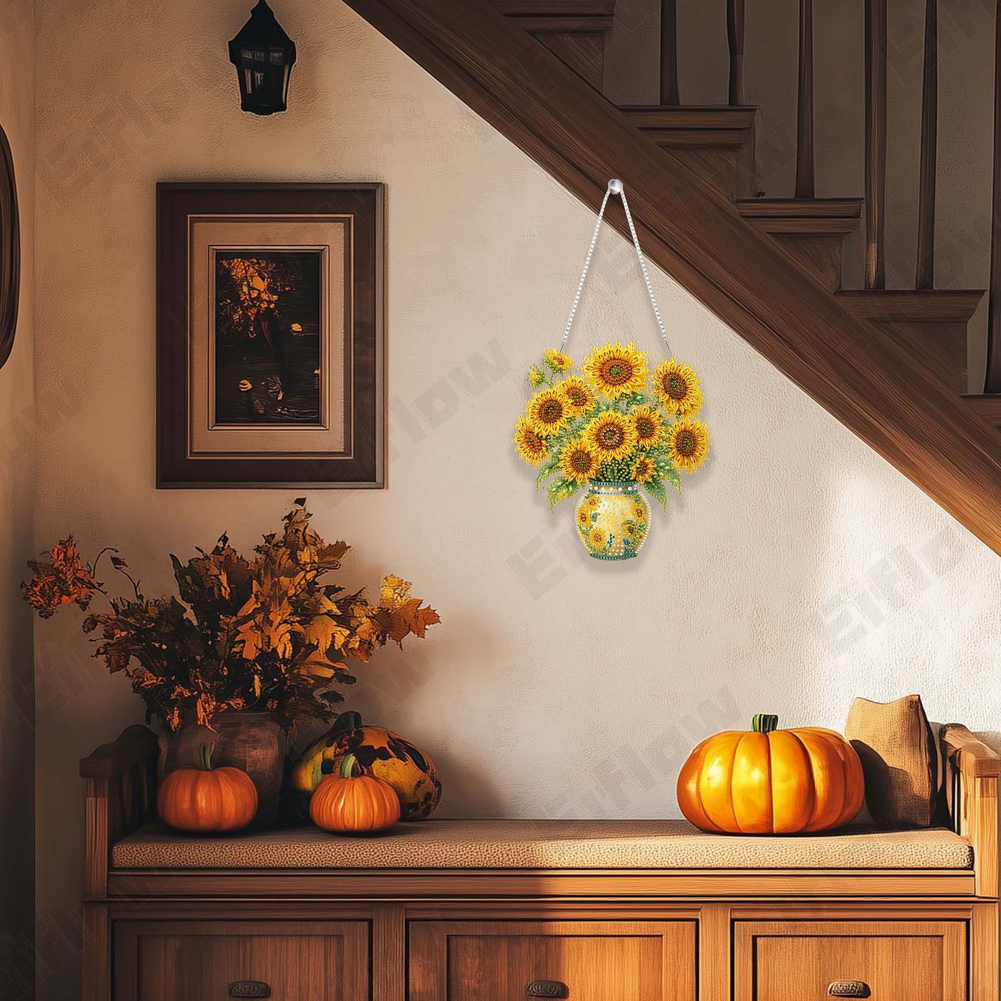 Hanging Pendant, Sunflower