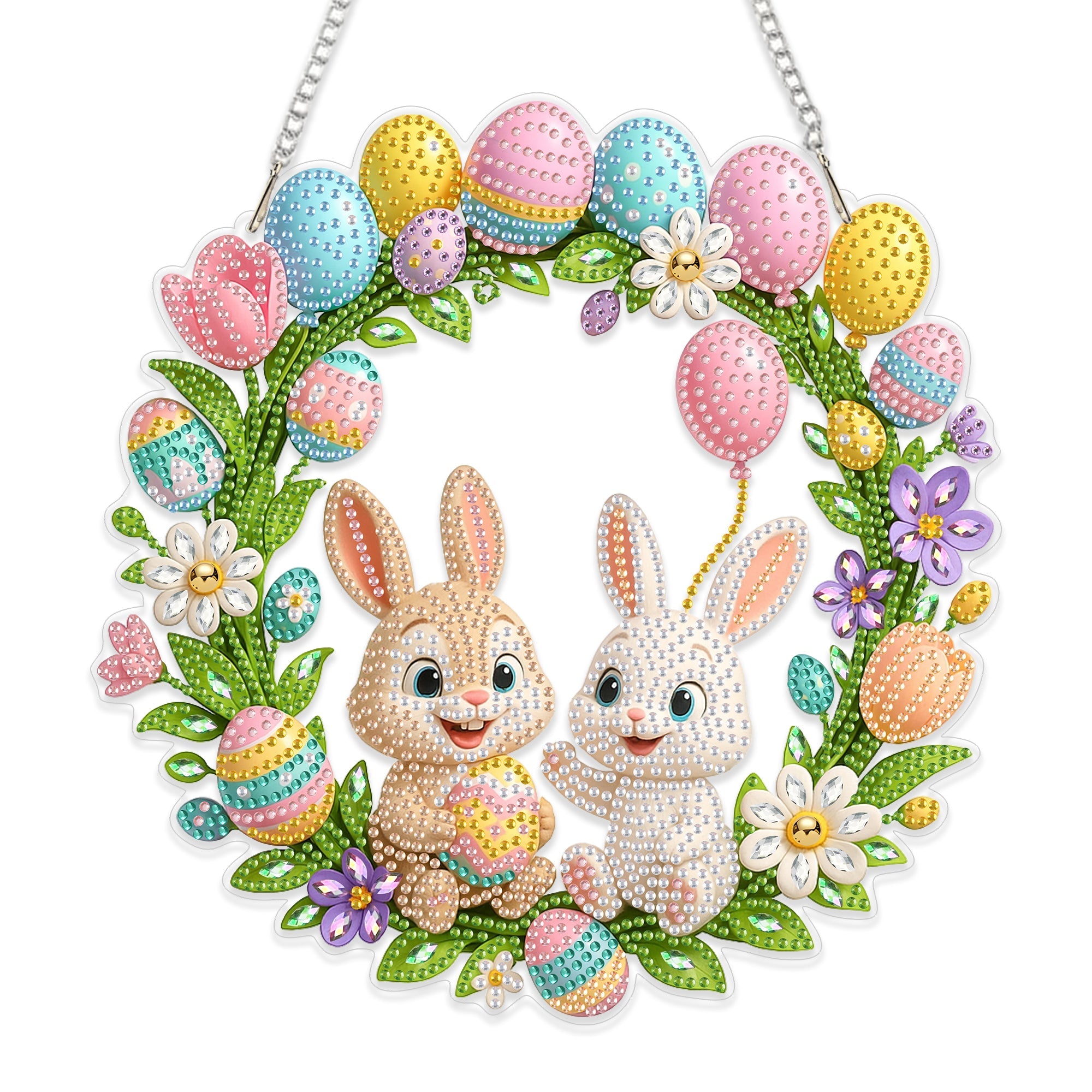 Easter Bunny Wreath