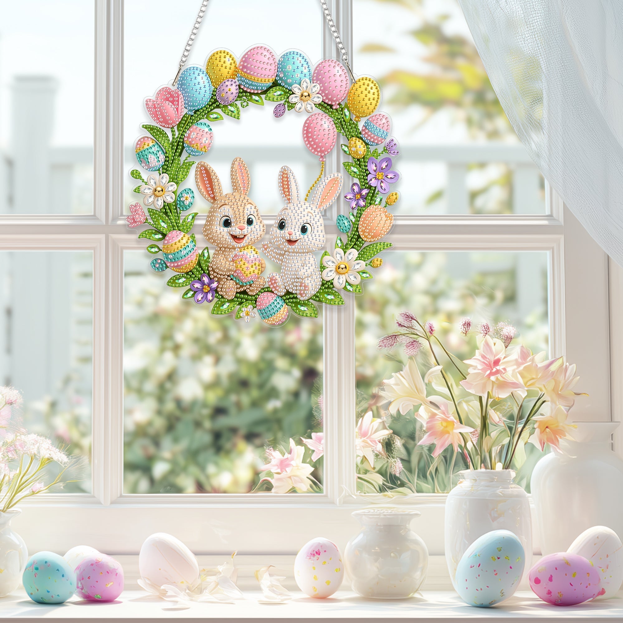 Easter Bunny Wreath