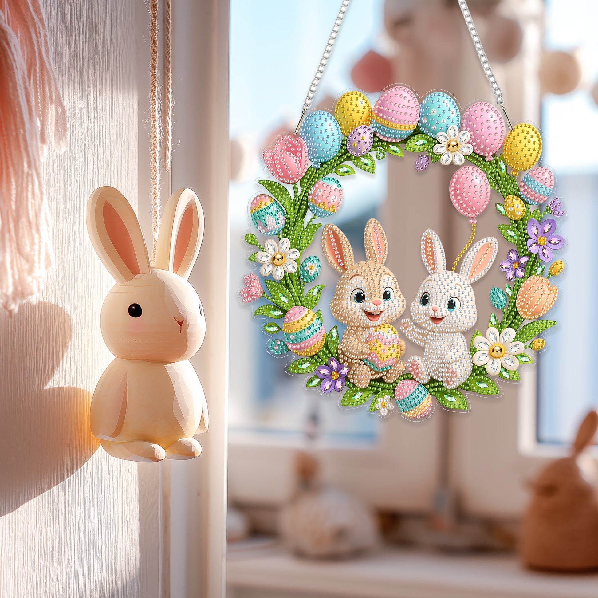 Easter Bunny Wreath