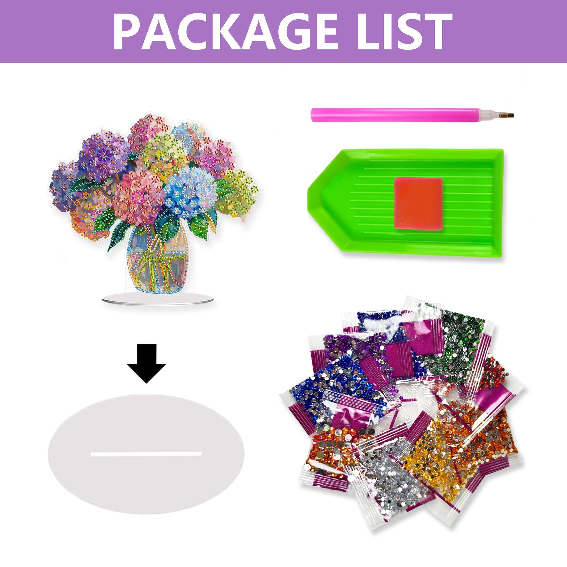 Hydrangea Flower in a Vase