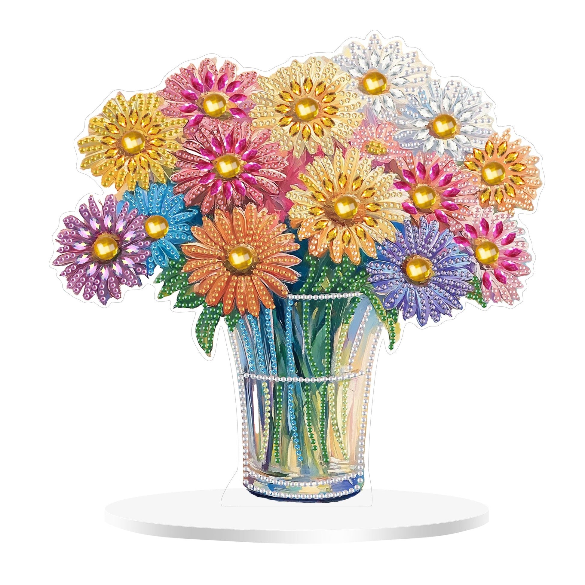 Colorful Daisies
