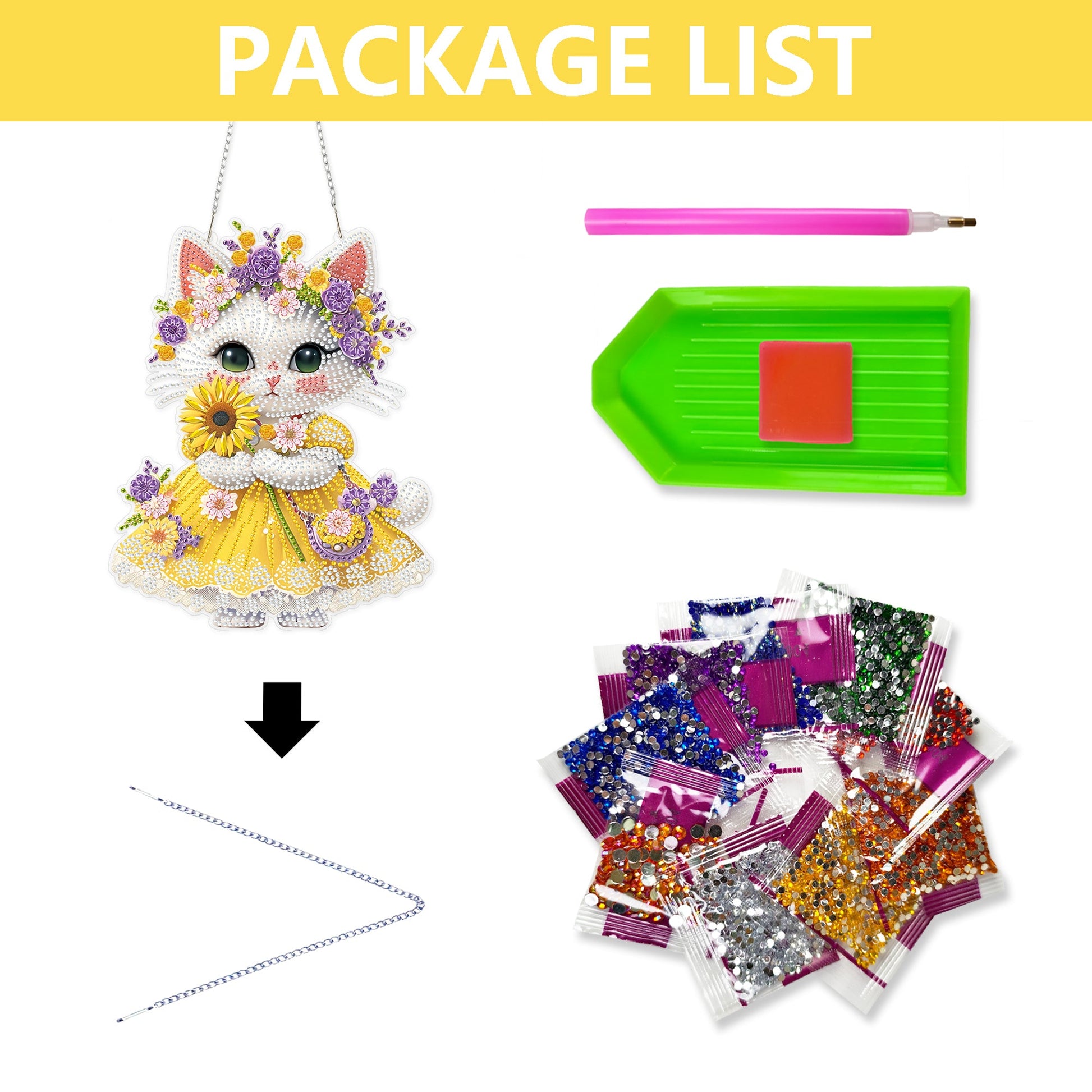 Beautiful Dressed Little Cat