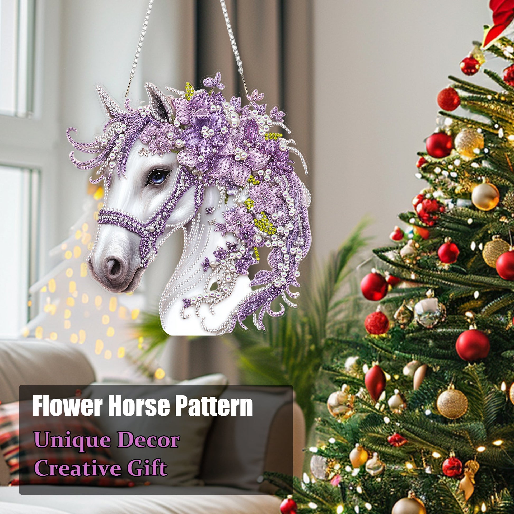 Adorned with Purple Pearls