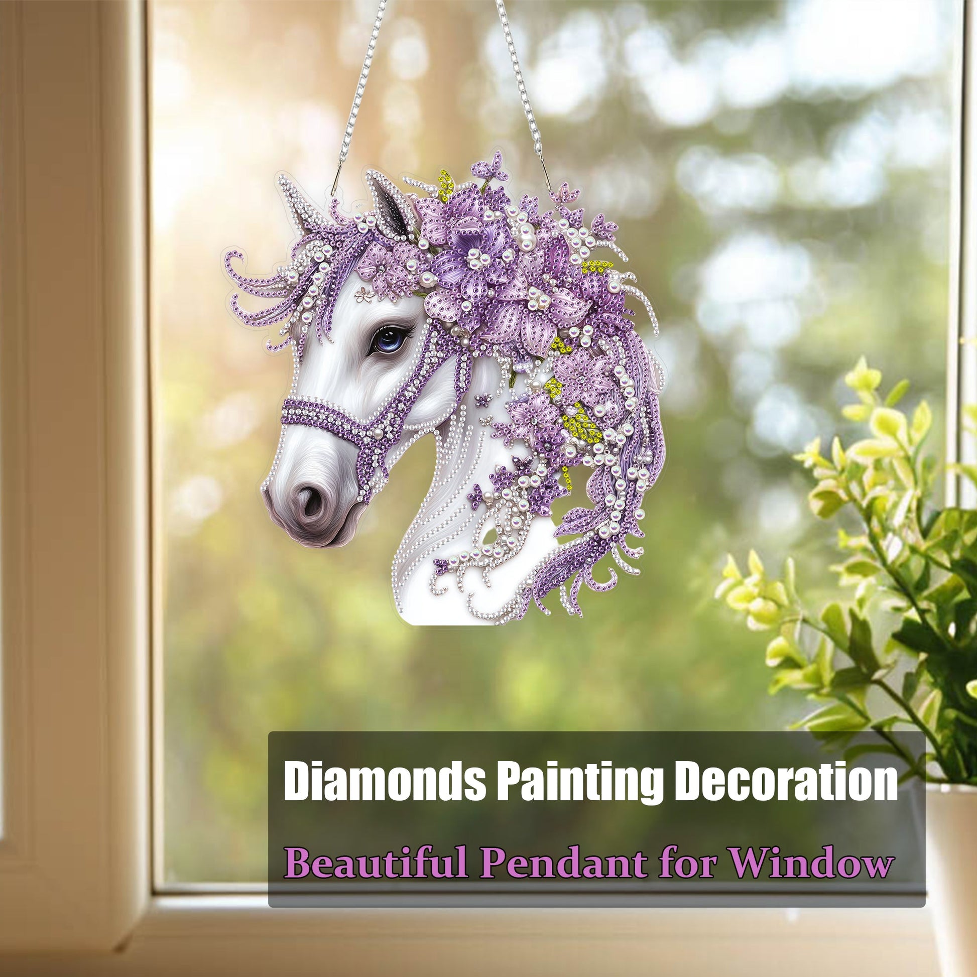 Adorned with Purple Pearls