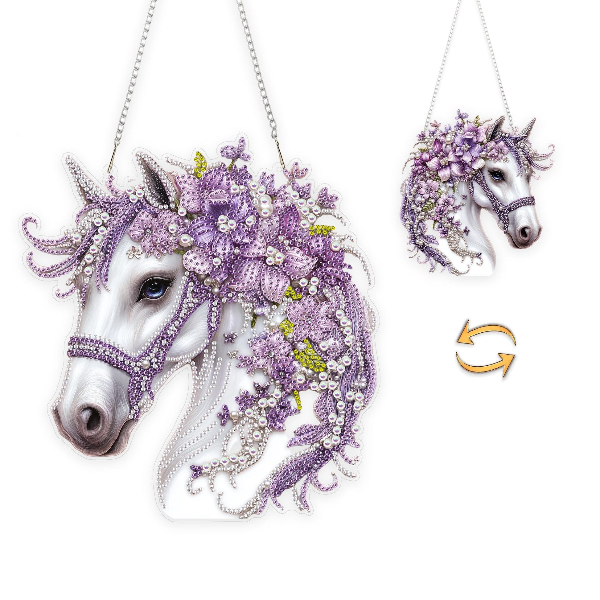 Adorned with Purple Pearls