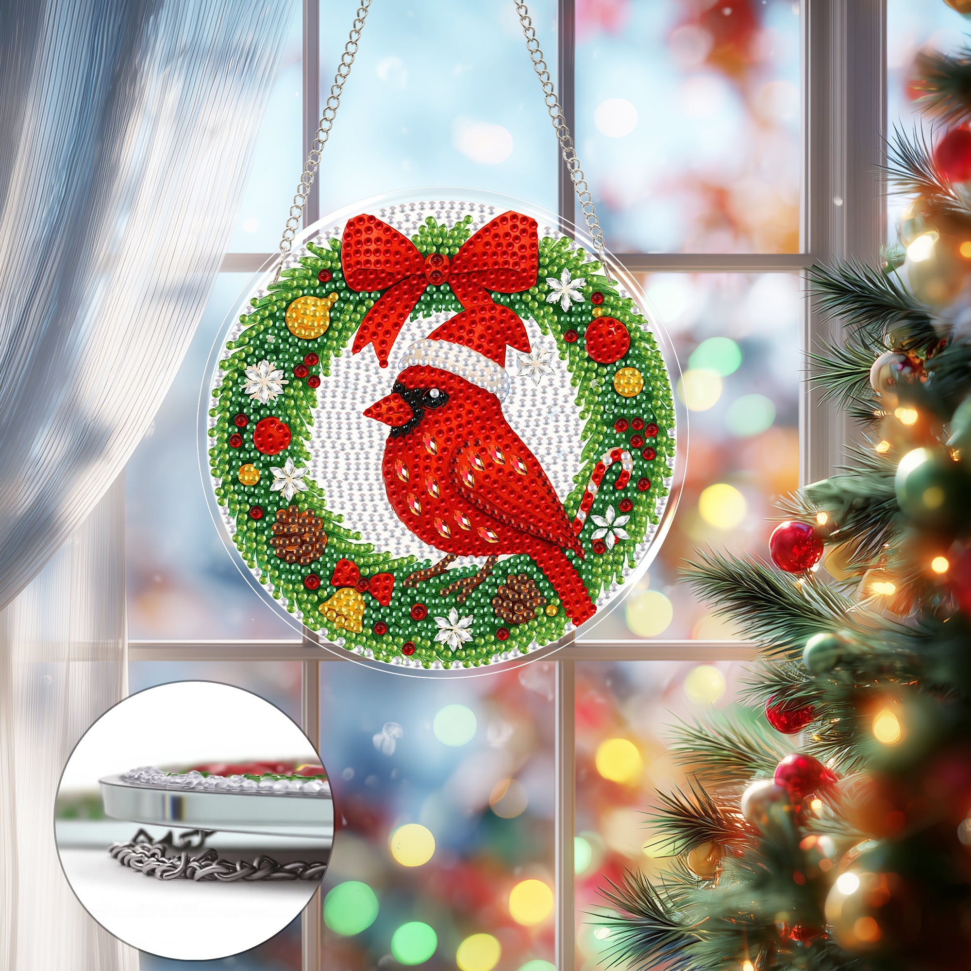 Christmas Cardinal - Hanging